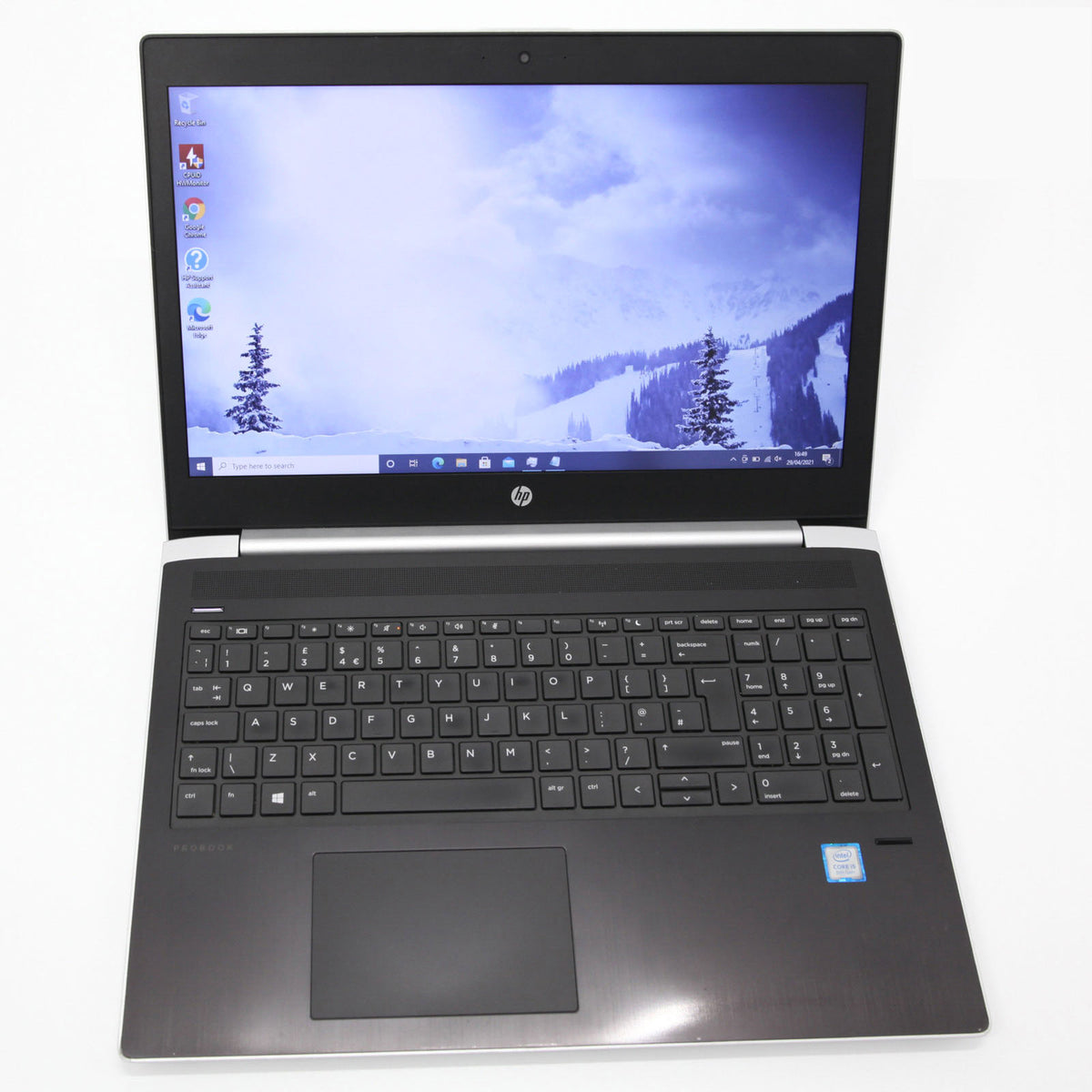 HP ProBook 450 G5 Laptop: Intel Core i5-8250U, 8GB RAM, 240GB SSD