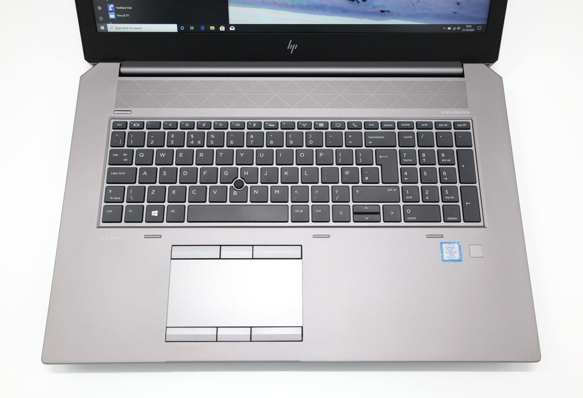 HP ZBook 17 G5 CAD Laptop: Core i7-8850H, 32GB RAM, 512GB, Quadro
