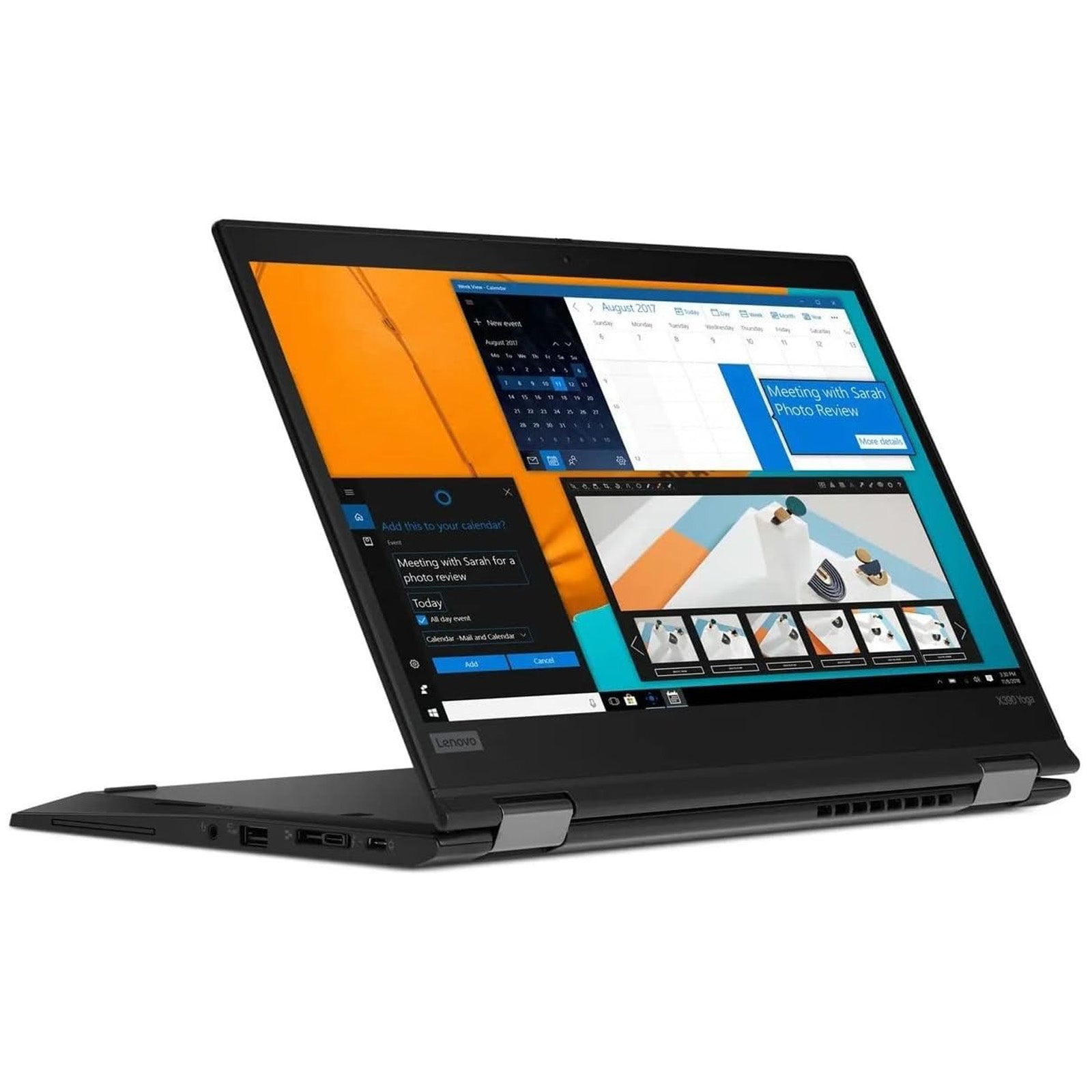 Lenovo ThinkPad X390 Yoga Touch Laptop: 8th Gen i5, 256GB SSD, 16GB RAM Warranty