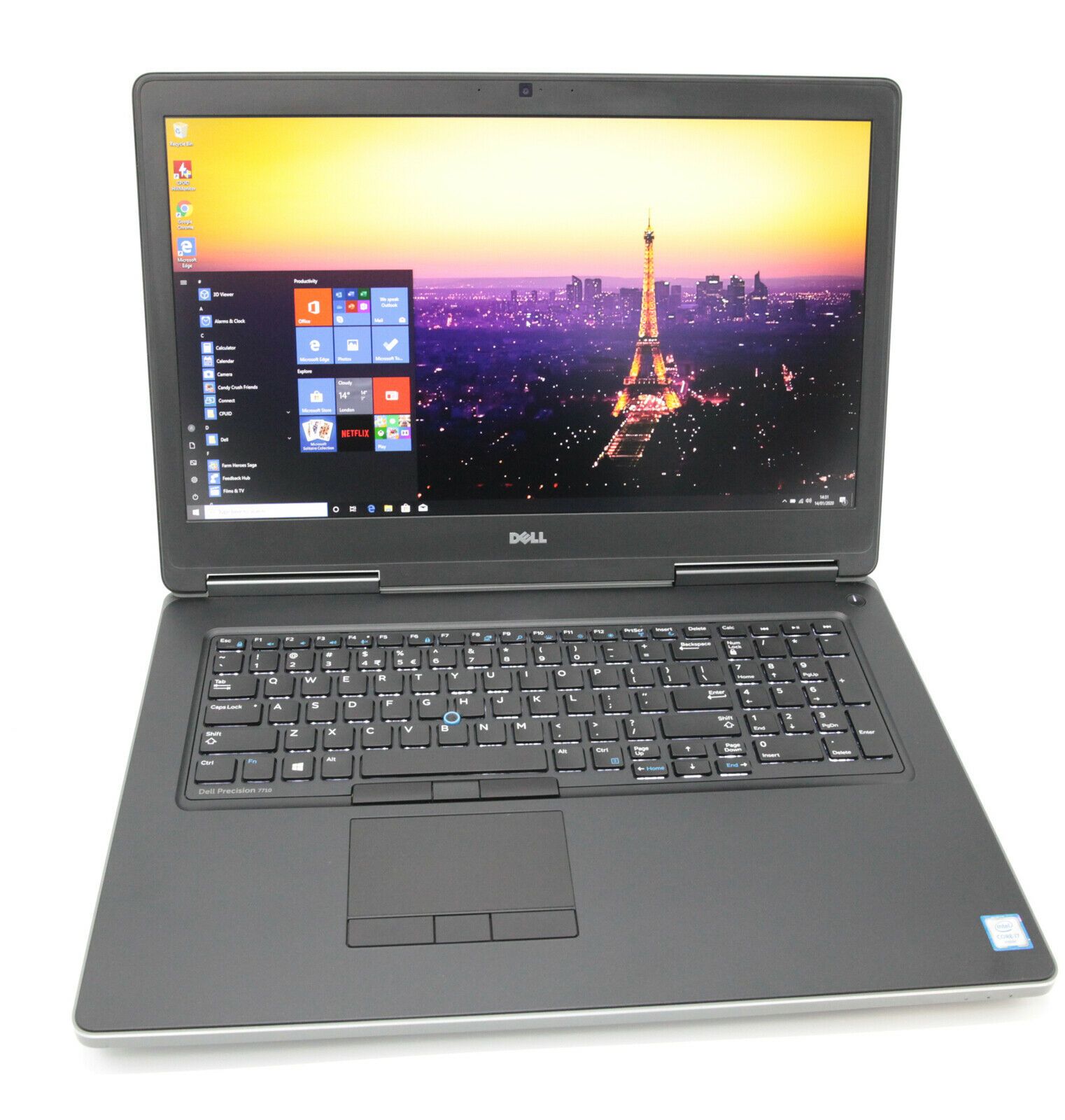 Dell Precision 7710 17.3" CAD Laptop: 16GB RAM, Core i7-6820HQ, 256GB SSD - CruiseTech