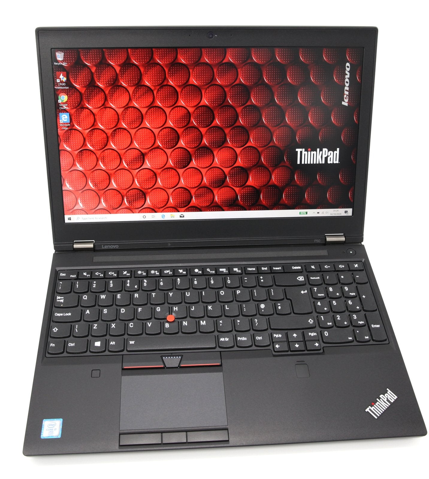 Lenovo Thinkpad P50 15.6" Laptop: 6th Gen i7, M1000M 256GB, 16GB RAM Inc VAT - CruiseTech