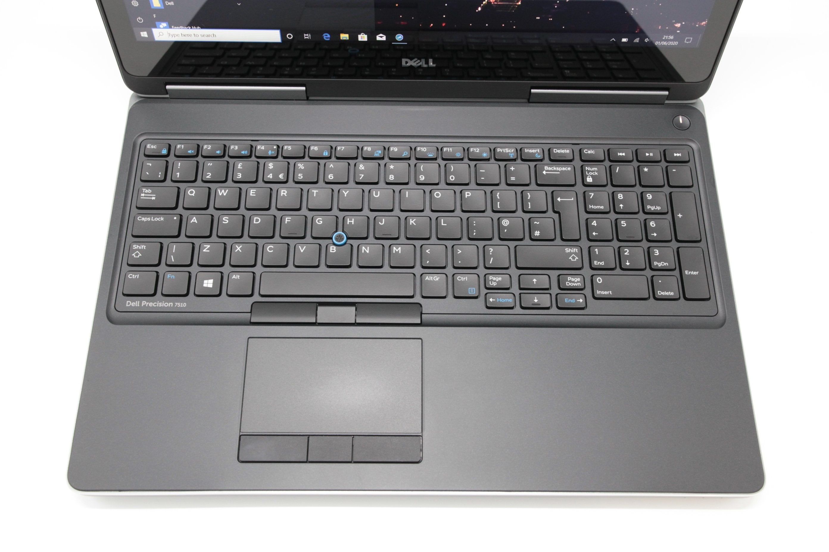 Dell Precision 7510 15.6" Touch CAD Laptop: 32GB RAM, Xeon, 512GB SSD M1000M - CruiseTech