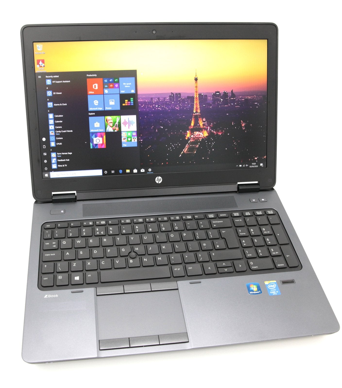 HP ZBook 15 CAD Laptop: 4th Gen Core i7, 16GB RAM, 256GB + 750GB, Warranty, VAT - CruiseTech