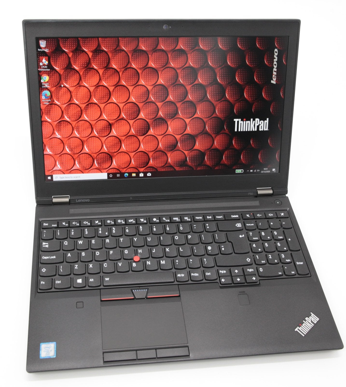 Lenovo Thinkpad P50 15.6" Laptop: Core i7-6820HQ M1000M 256GB, 16GB RAM Inc VAT - CruiseTech