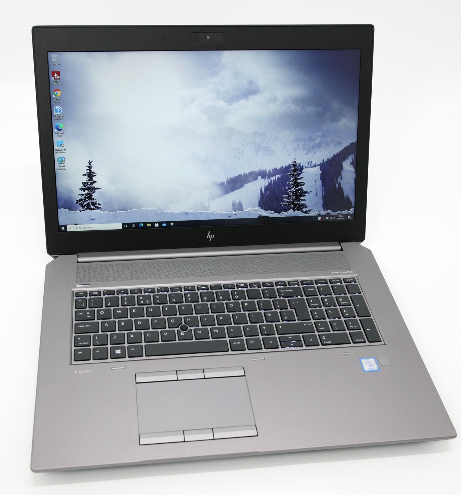 HP ZBook 17 G5 CAD Laptop: Core i7, 16GB RAM, 512GB SSD, NVIDIA P3200, Warranty - CruiseTech