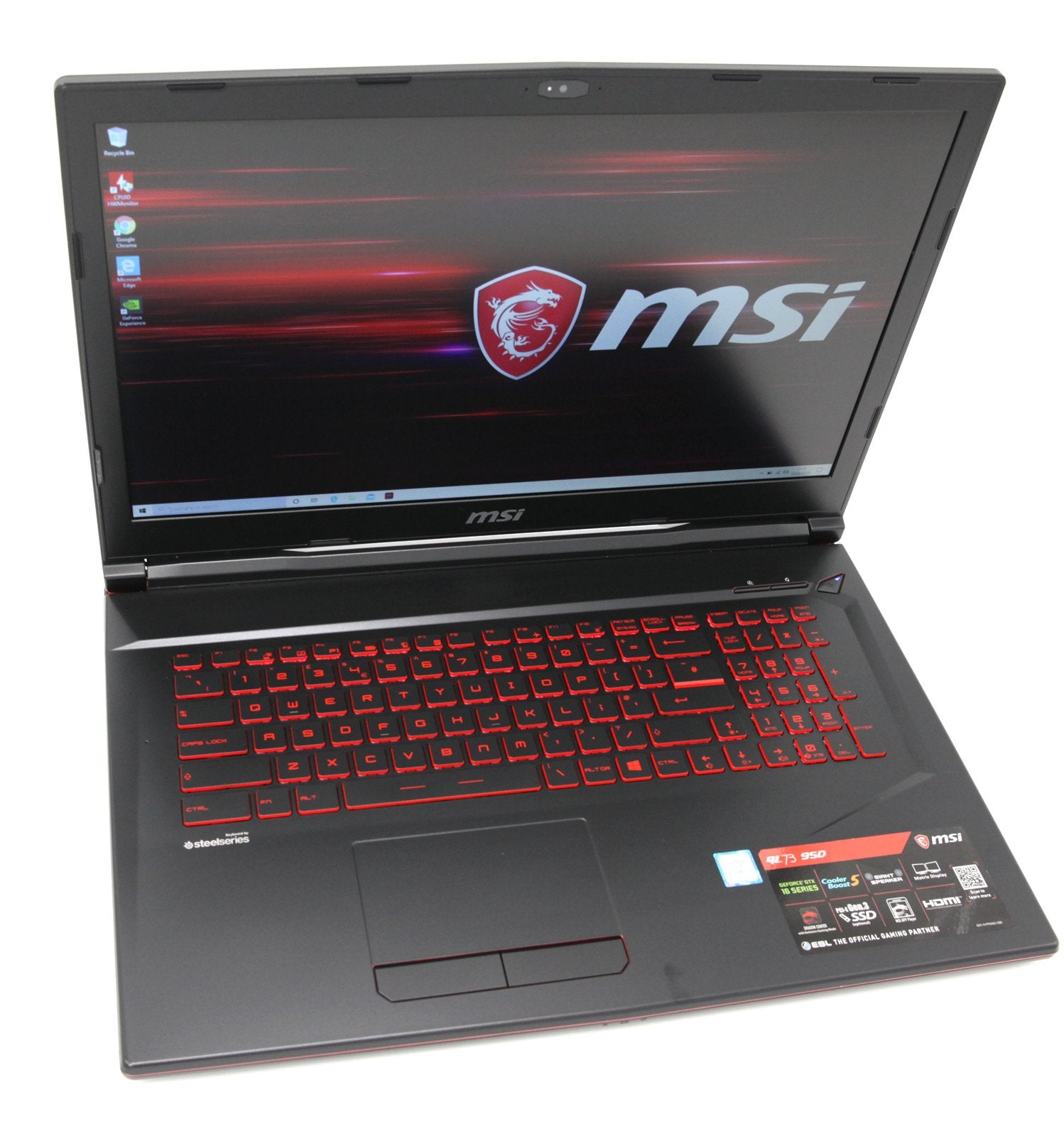 MSI GL73 17.3" Gaming Laptop: GTX 1660 Ti, Core i7-9750H, 16GB RAM, 256GB+1TB - CruiseTech