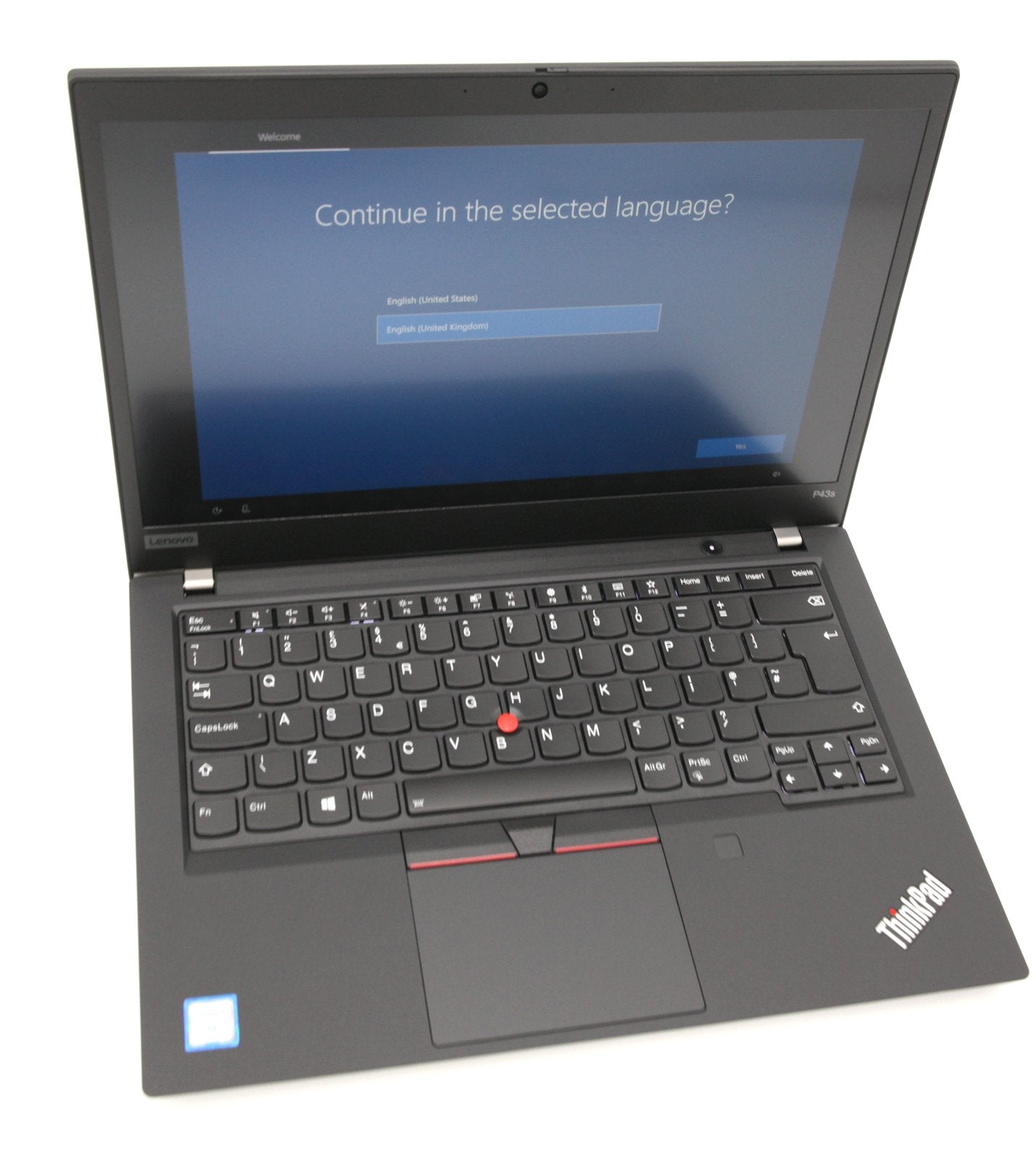 Lenovo ThinkPad P43s IPS Laptop: i7-8565U Quadro, 256GB 16GB RAM, Warranty VAT - CruiseTech