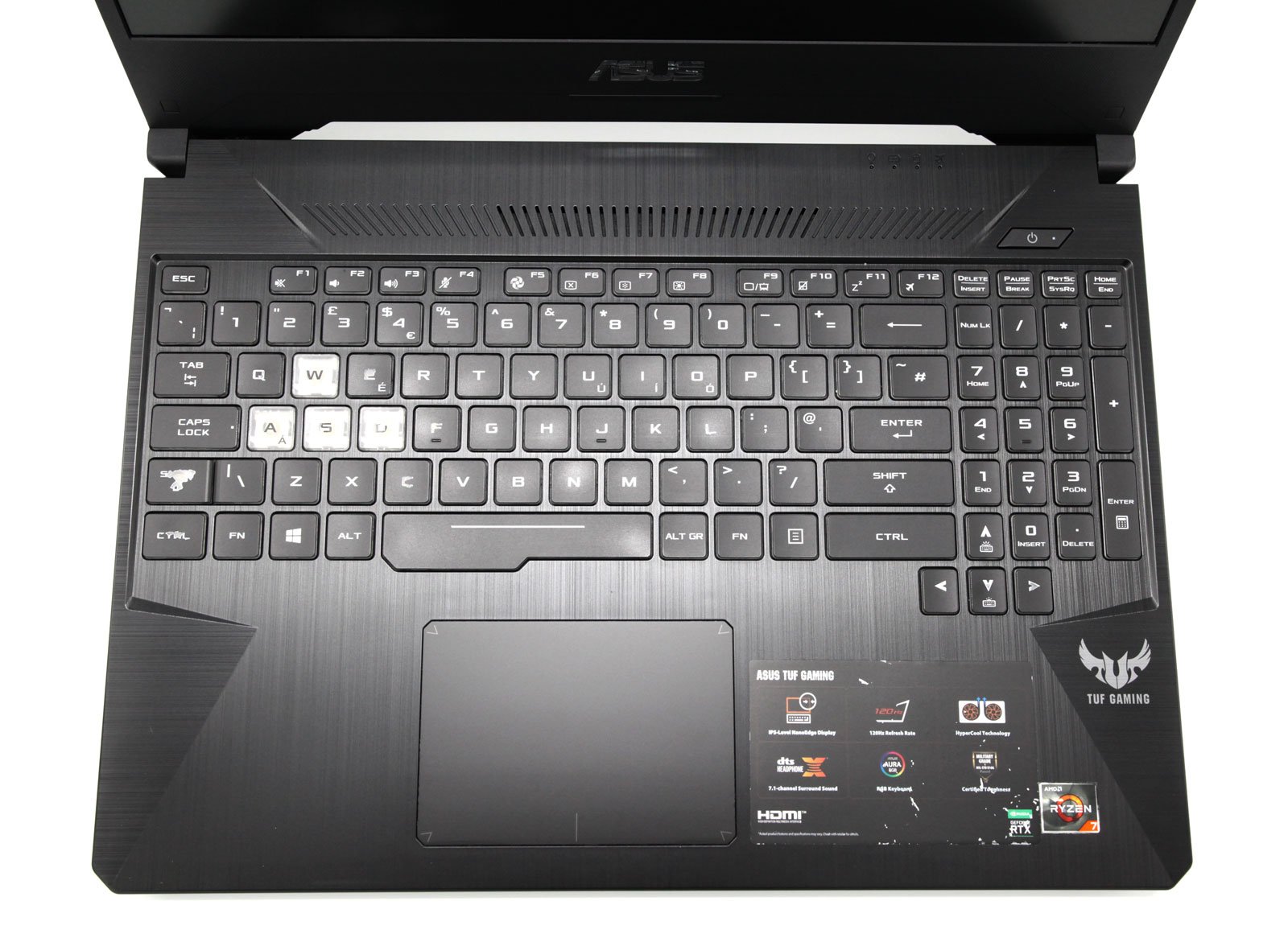 ASUS FX505DV 15.6"Gaming Laptop: RTX 2060, Ryzen 7 3750H 16GB RAM 512GB SSD - CruiseTech