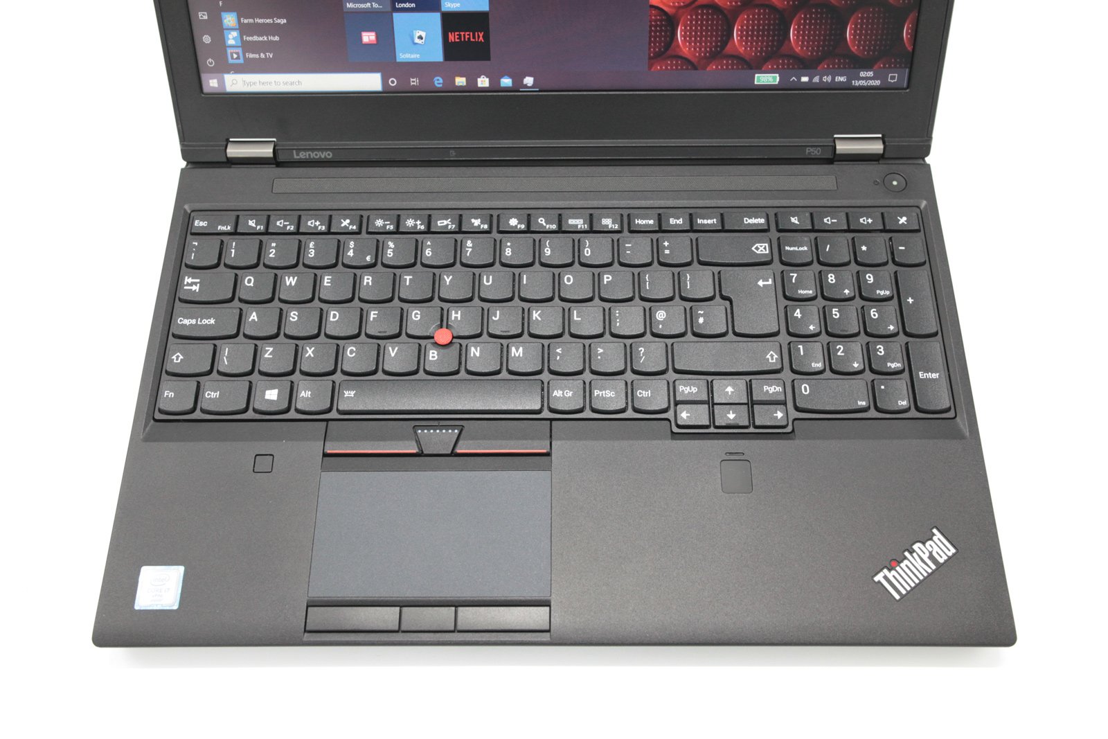 Lenovo Thinkpad P50 CAD Laptop: Core i7-6820HQ Quadro 256GB, 16GB RAM Inc VAT - CruiseTech