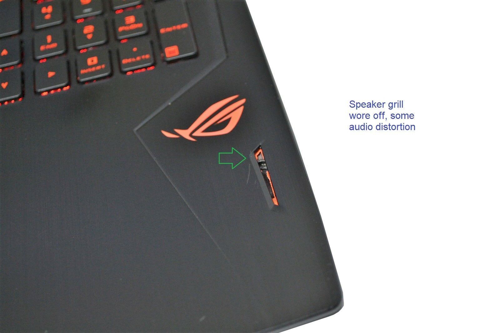 ASUS ROG GL502VM Gaming Laptop: GTX 1060, Core i5-7300HQ, GSYNC (speakers issue) - CruiseTech