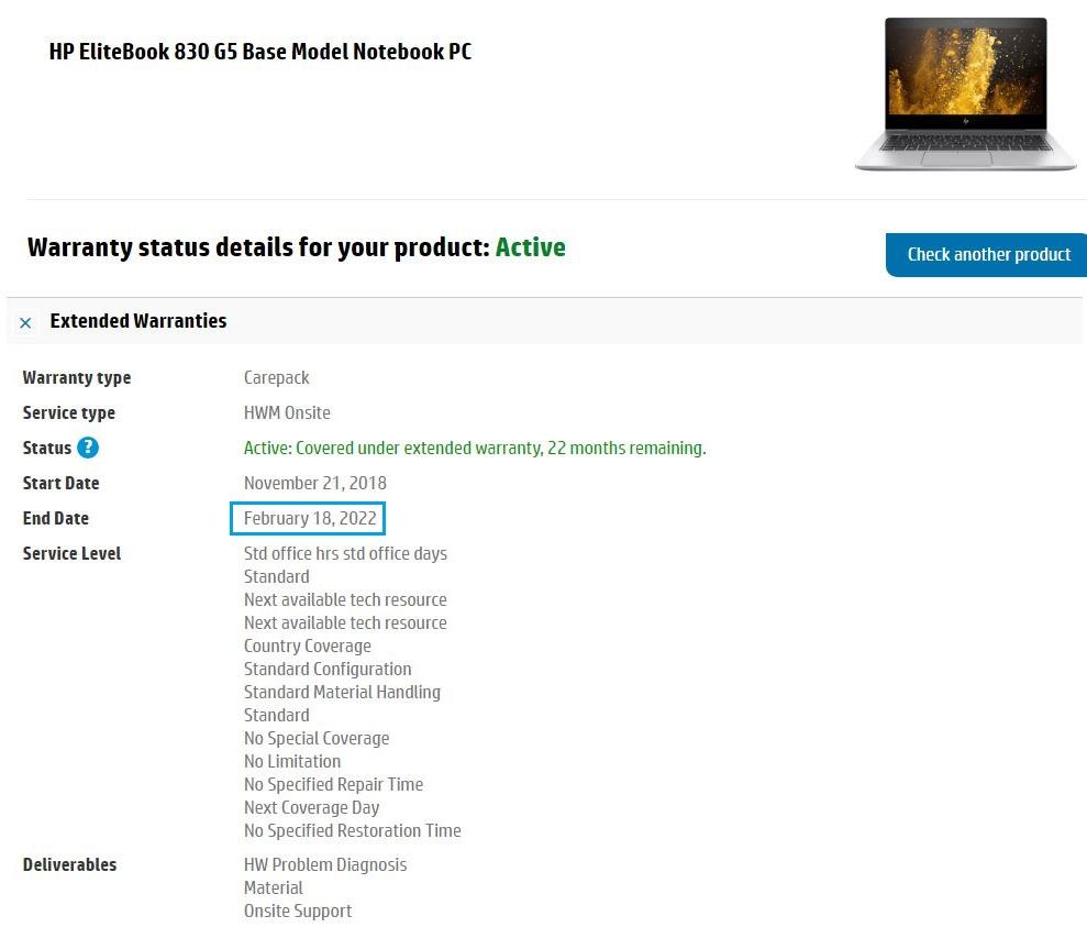 HP EliteBook 830 G5 Laptop: i7-8650U, 16GB, 256GB, Privacy Touchscreen Warranty - CruiseTech