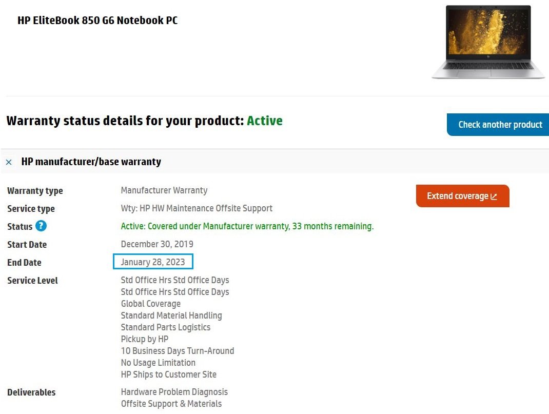 HP EliteBook 850 G6 15.6" Laptop: 8th Gen Core i5, 16GB RAM, 256GB SSD Warranty - CruiseTech