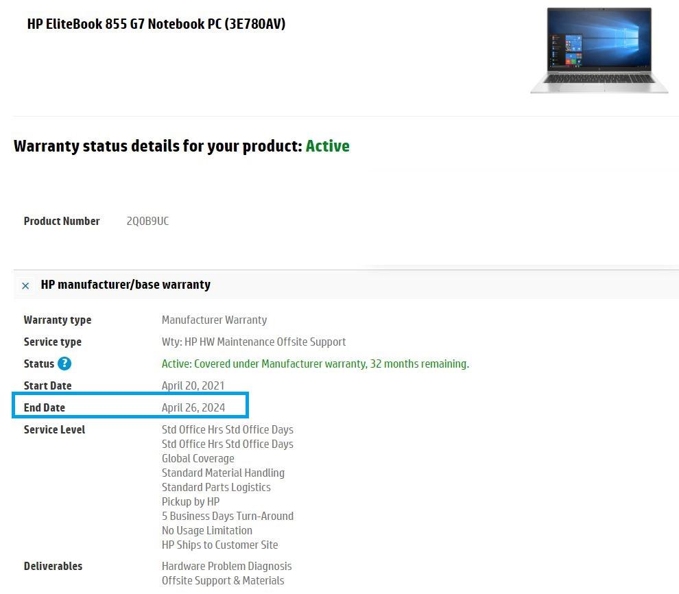 HP EliteBook 855 G7 15.6" Laptop: Ryzen 7 4750U 1TB SSD 16GB RAM Warranty - CruiseTech