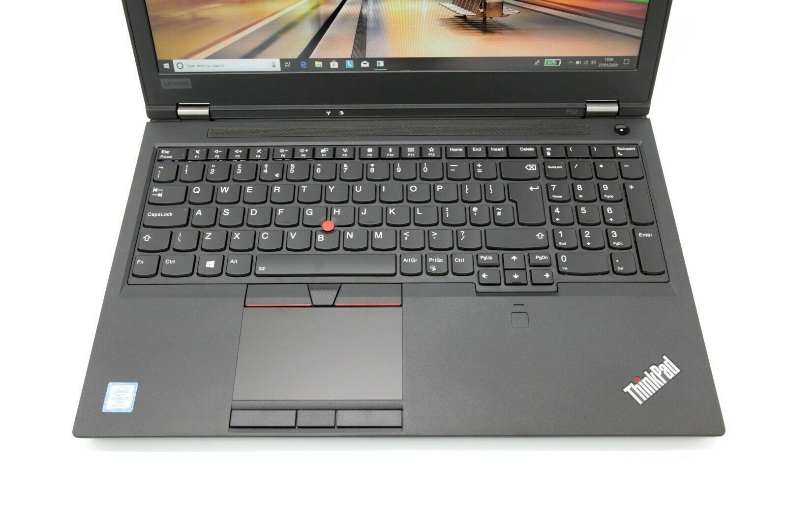 Lenovo ThinkPad P52 Premium Laptop: P3200 Quadro Core i7-8850H 512GB 16GB RAM - CruiseTech