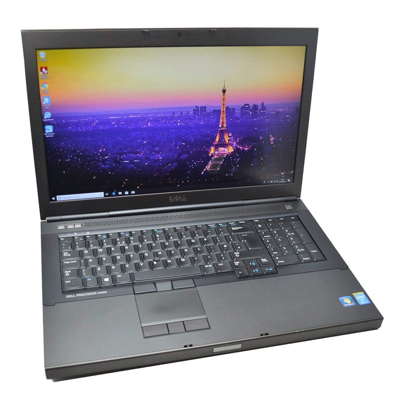 Dell Precision 17" M6800 CAD Laptop: 240GB+HDD, Quadro K3100M, i5, VAT, Warranty - CruiseTech