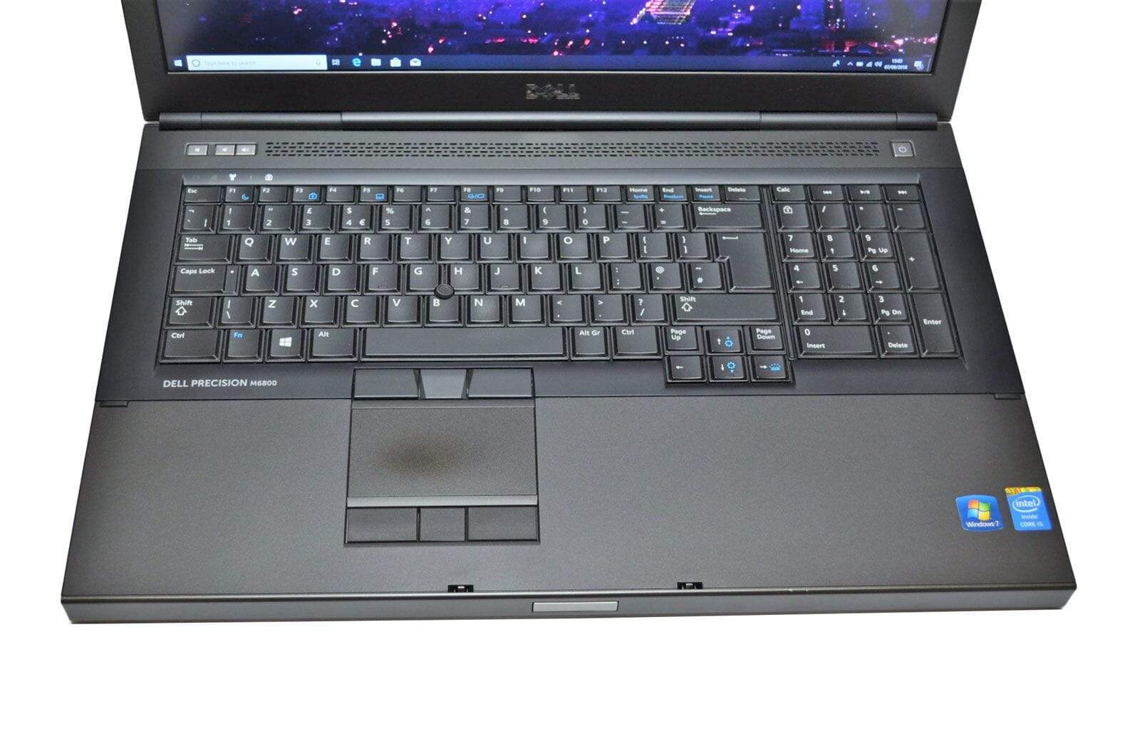 Dell Precision 17" M6800 CAD Laptop: 240GB+HDD, Quadro K3100M, i5, VAT, Warranty - CruiseTech