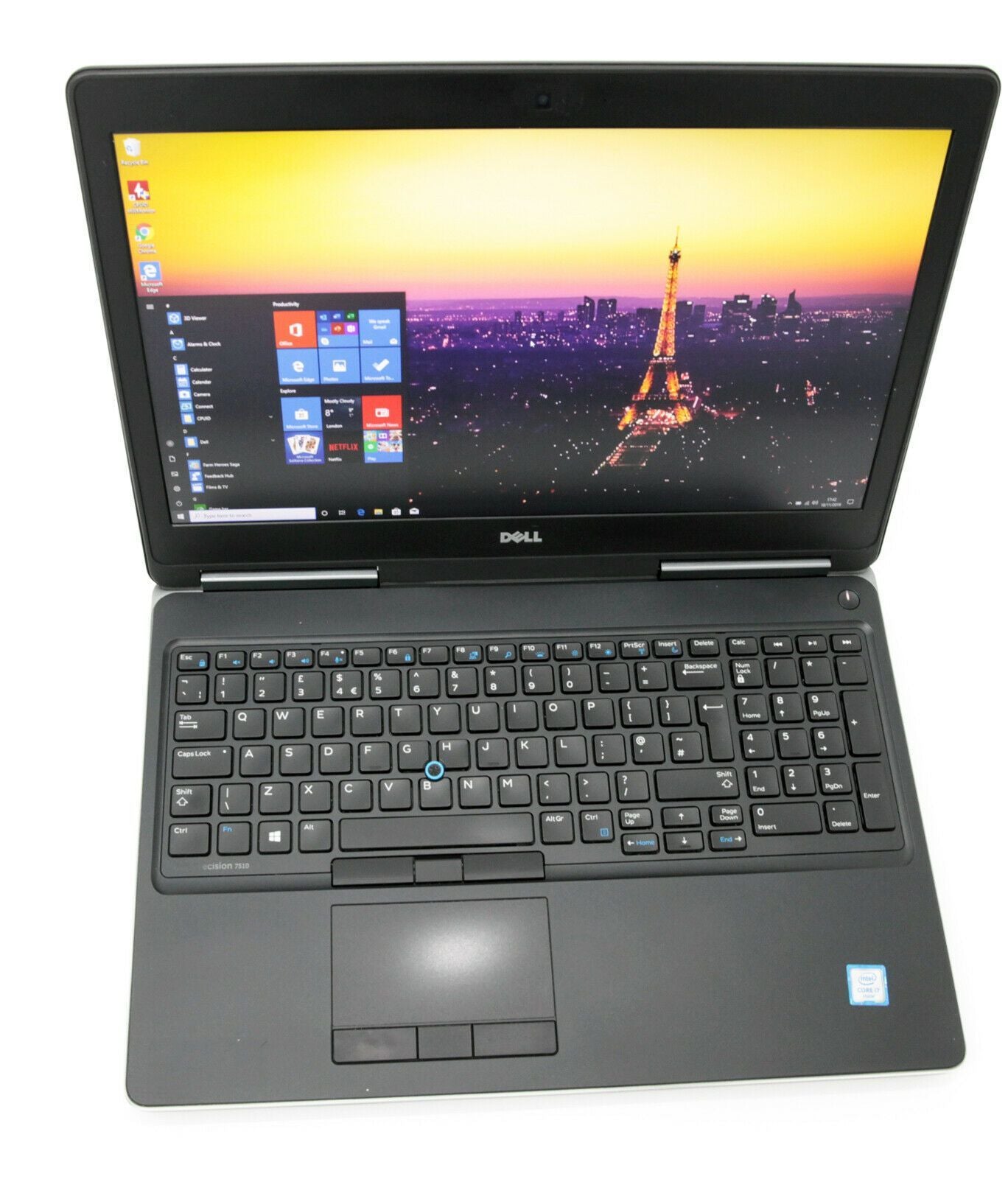 Dell Precision 7510 15.6" CAD Laptop: 16GB RAM, Core i7-6920HQ, 512GB SSD - CruiseTech