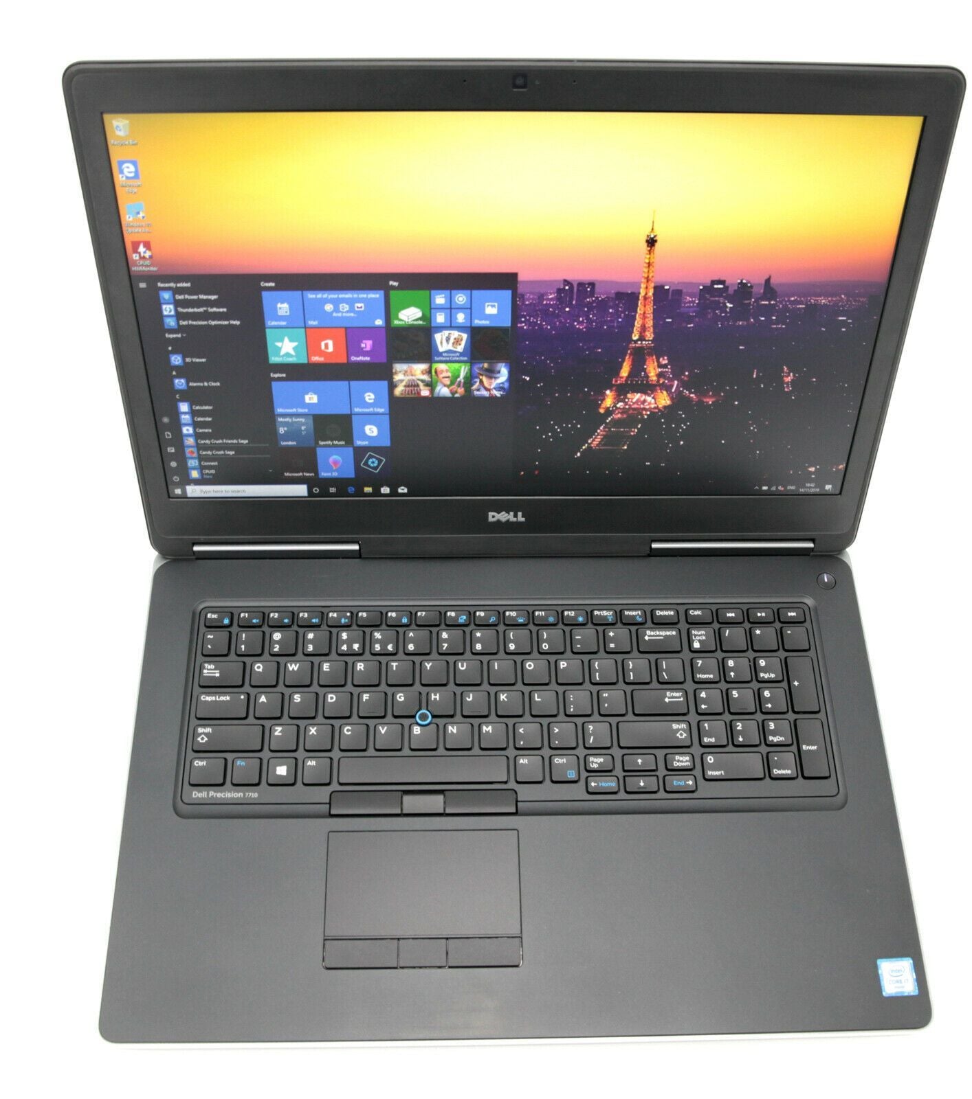 Dell Precision 7710 17.3" CAD Laptop: 16GB RAM, Core i7-6820HQ, 256GB - CruiseTech
