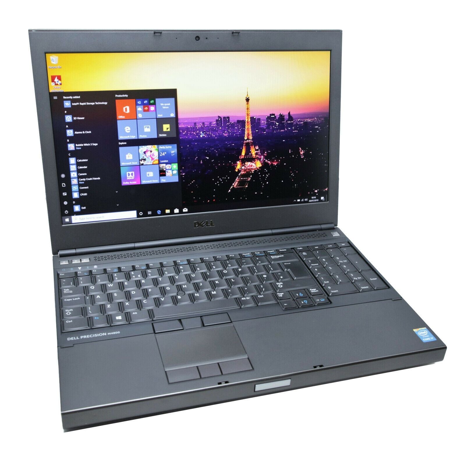 Dell Precision M4800 CAD 15.6 Laptop: Core i7-4810MQ, 16GB, 240GB SSD, VAT - CruiseTech