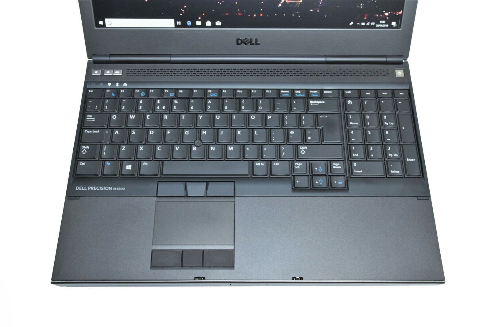Dell Precision M4800 CAD 15.6" Laptop: Core i7-4940MX 16GB RAM 240GB SSD+HDD VAT - CruiseTech