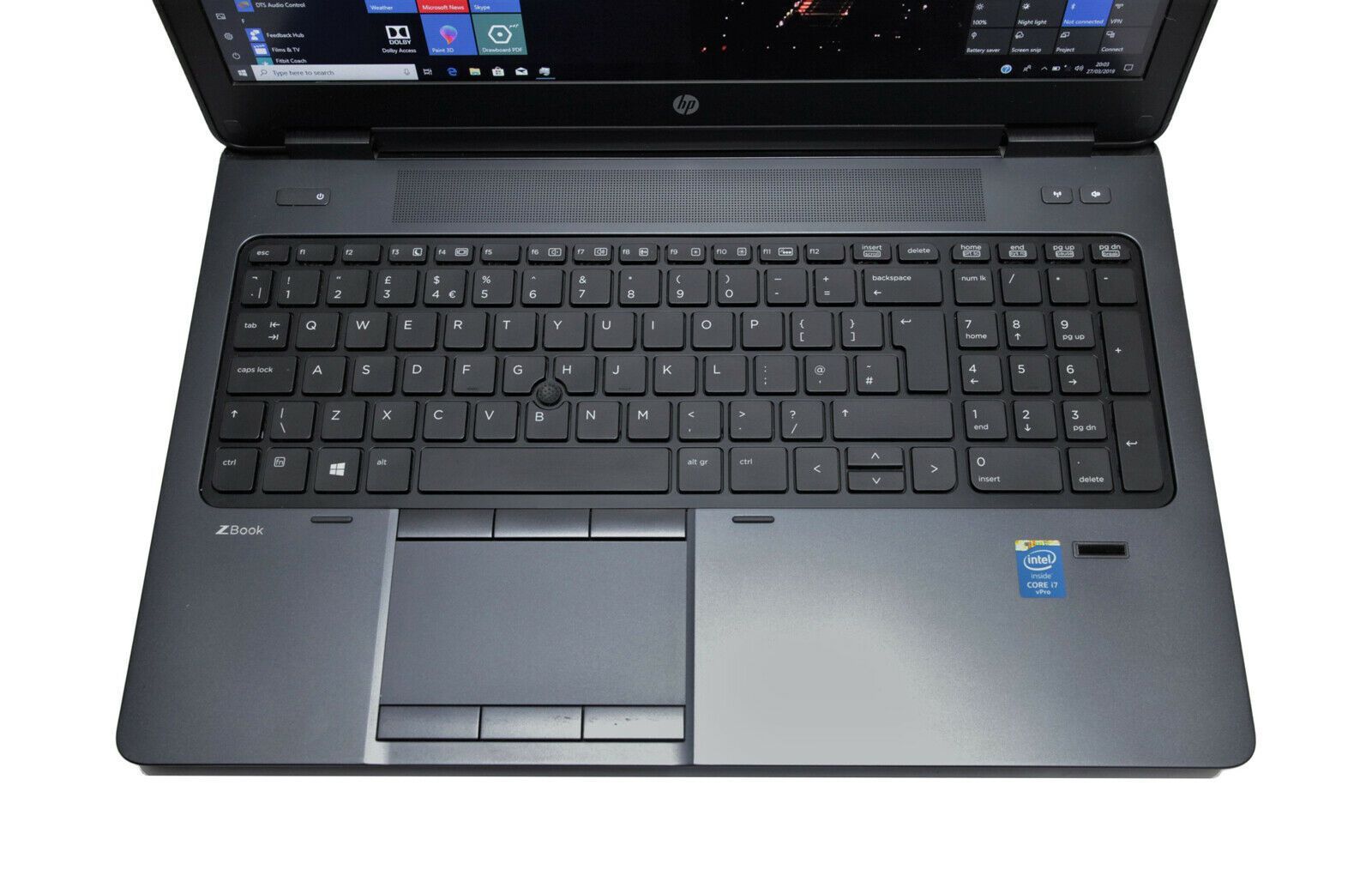 HP ZBook 15 G2 CAD Laptop: 32GB RAM, Core i7, 480GB SSD, Warranty, VAT - CruiseTech