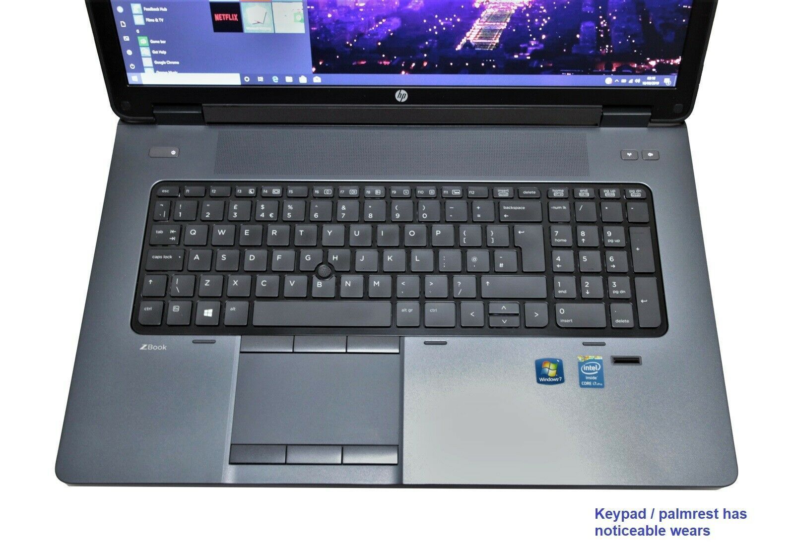HP ZBook 17 CAD Laptop: Core i7-4800MQ, 16GB RAM, 240GB, Quadro K3100M - CruiseTech