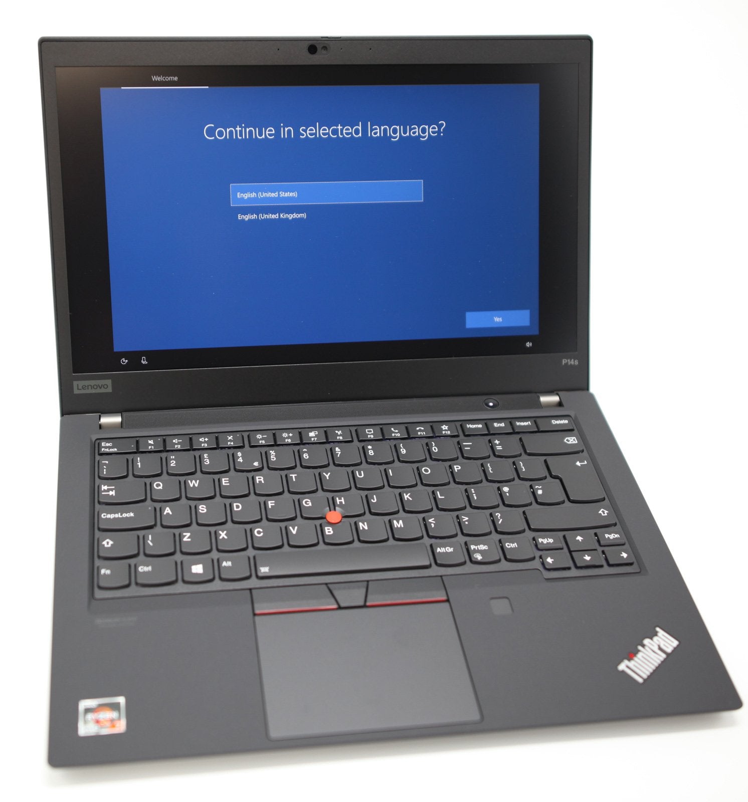 Lenovo ThinkPad P14s Laptop: Ryzen 7-4750U, 2TB, 40GB RAM, VAT (similar to T14) - CruiseTech