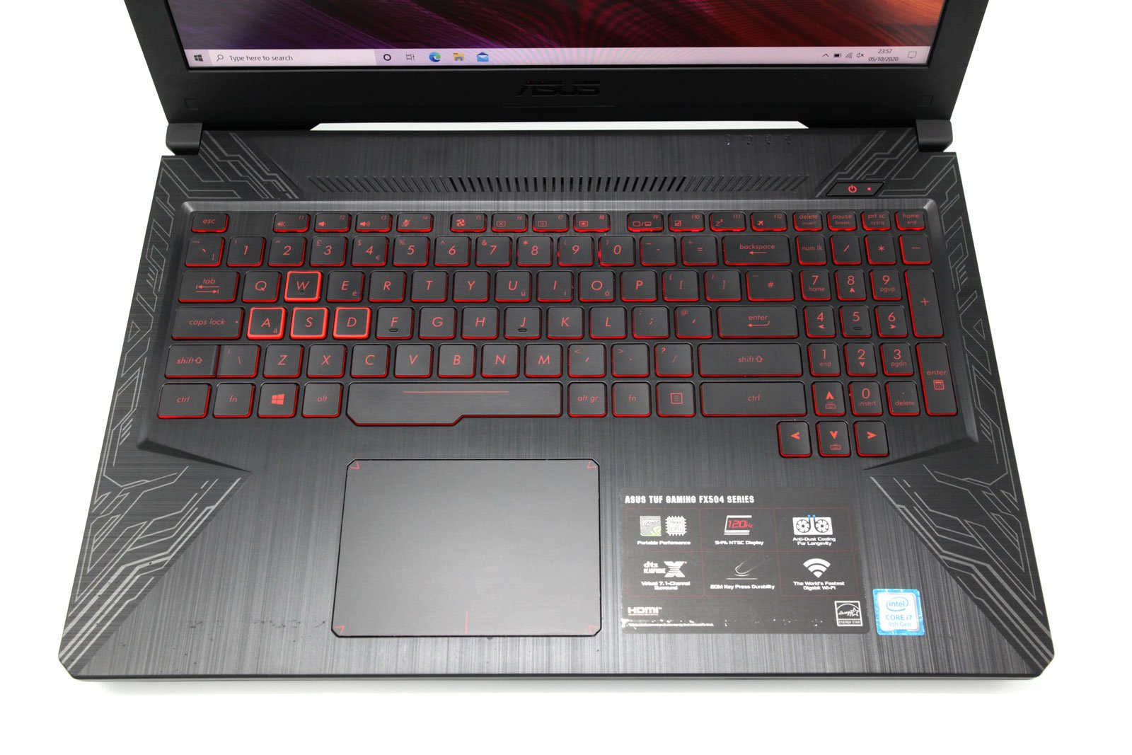 ASUS TUF FX504GM Gaming Laptop: GTX 1060, Core i7-8750H, 256GB+HDD, 8GB RAM - CruiseTech