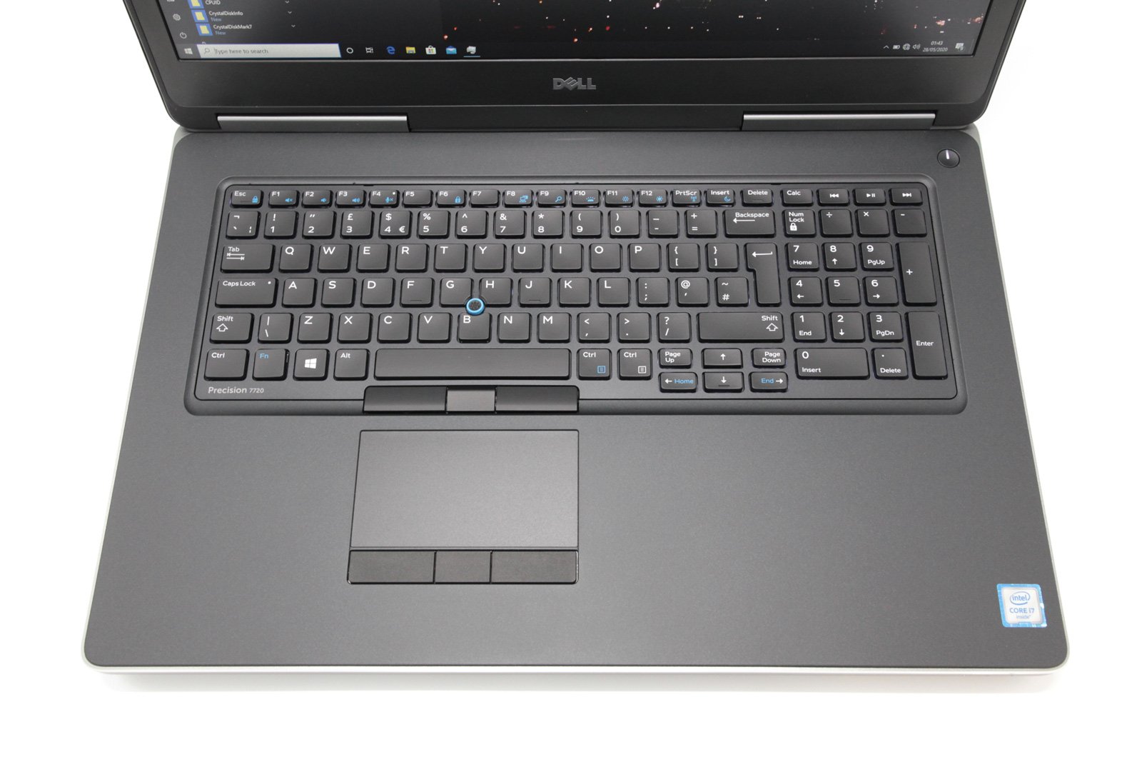 Dell Precision 7720 17.3" CAD Laptop: Quadro P3000, Core i7, 16GB RAM, 256GB+1TB - CruiseTech