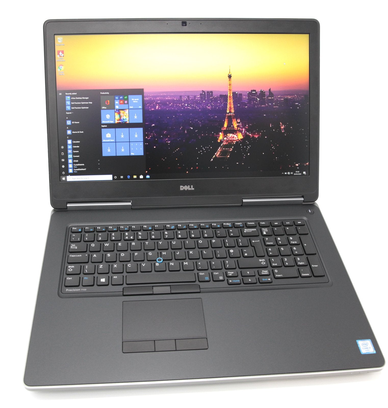 Dell Precision 7720 17.3" CAD Laptop: Quadro P3000, Core i7, 16GB RAM, 256GB+1TB - CruiseTech