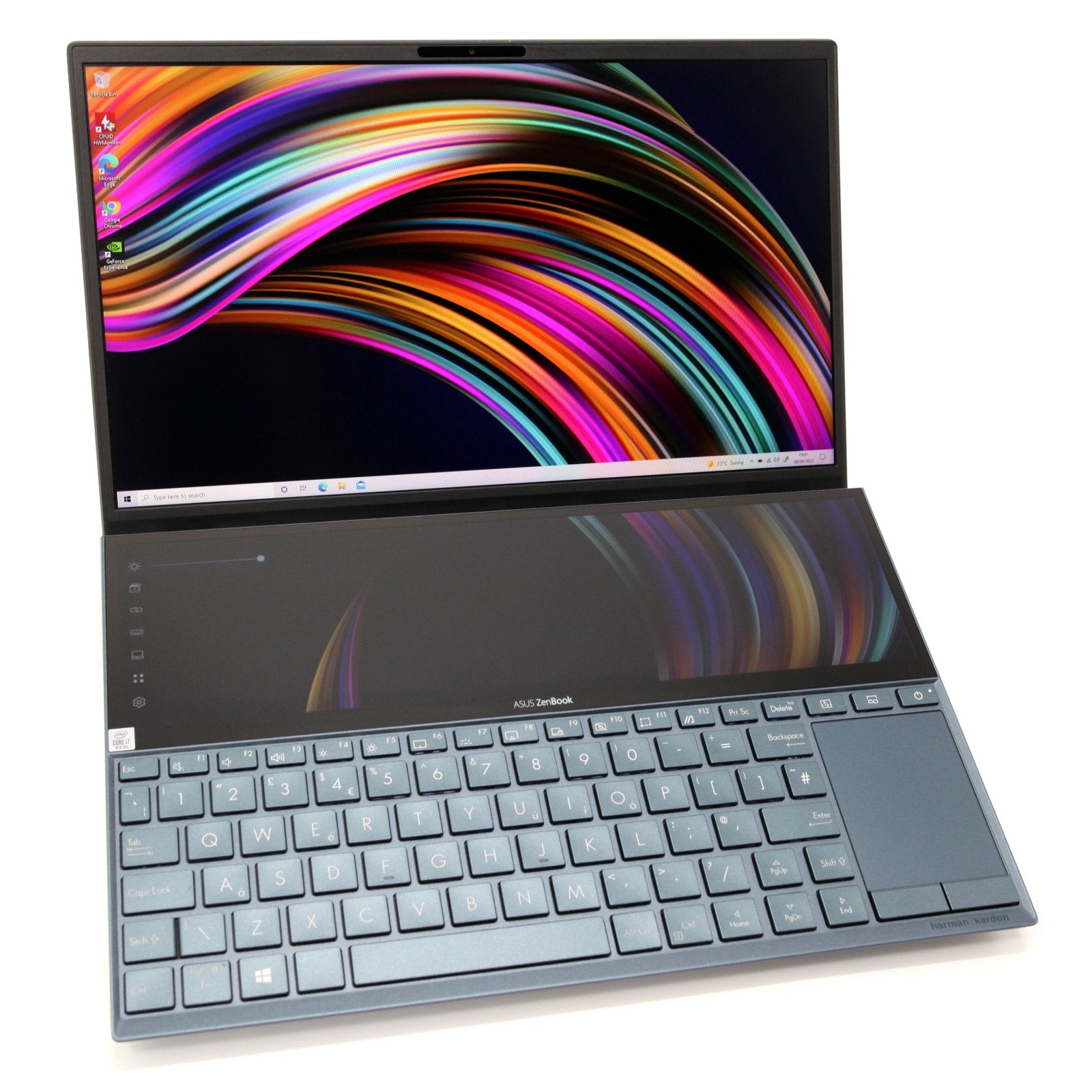ASUS ZenBook Duo UX481 14" Laptop: i7-10510U NVIDIA 16GB RAM 512GB Warranty, VAT - CruiseTech