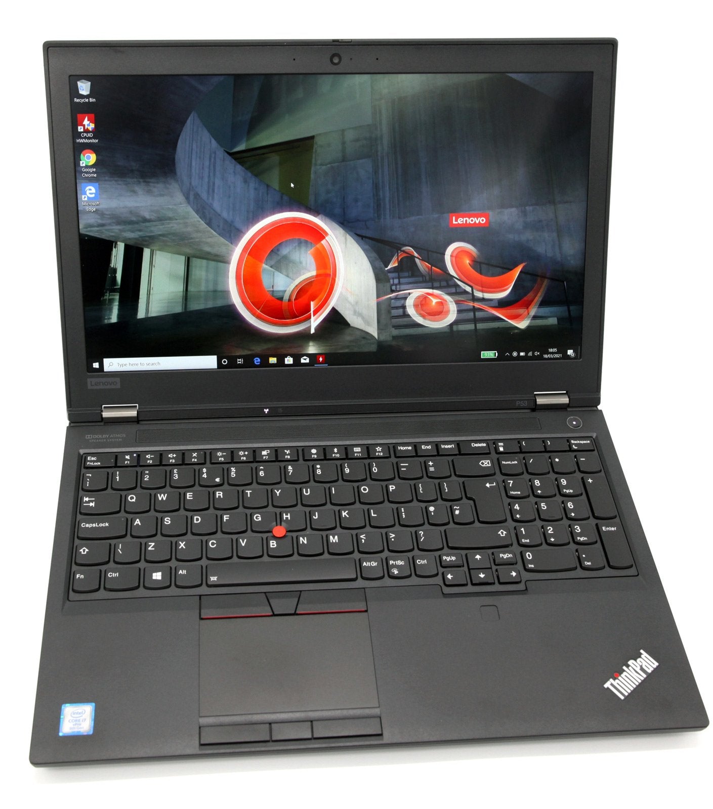 Lenovo ThinkPad P53 Laptop: Core i7-9850H 32GB 512GB, RTX 3000, Warranty, VAT - CruiseTech