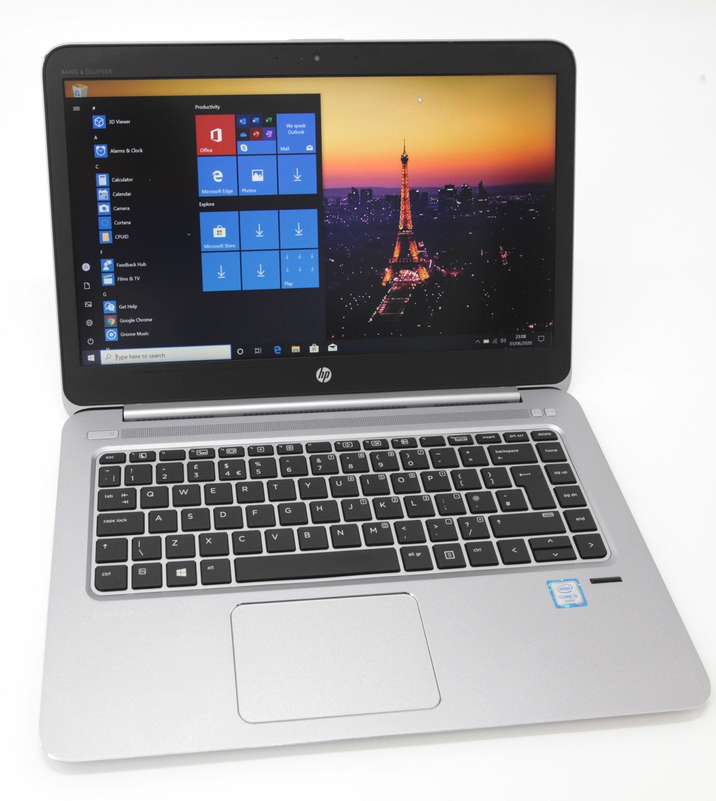 HP EliteBook 1040 G3 14" FHD Laptop: 6th Gen i5 8GB RAM 256GB SSD, Warranty, VAT - CruiseTech