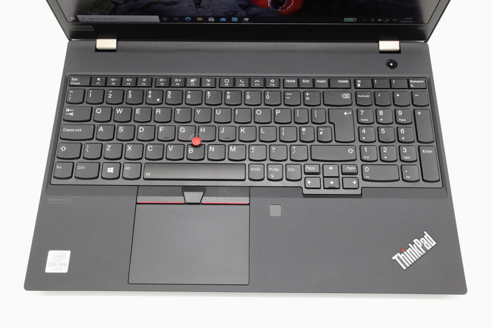 Lenovo ThinkPad T15 Touch Laptop: 10th Gen Core i7, NVIDIA, 512GB 16GB, Warranty - CruiseTech
