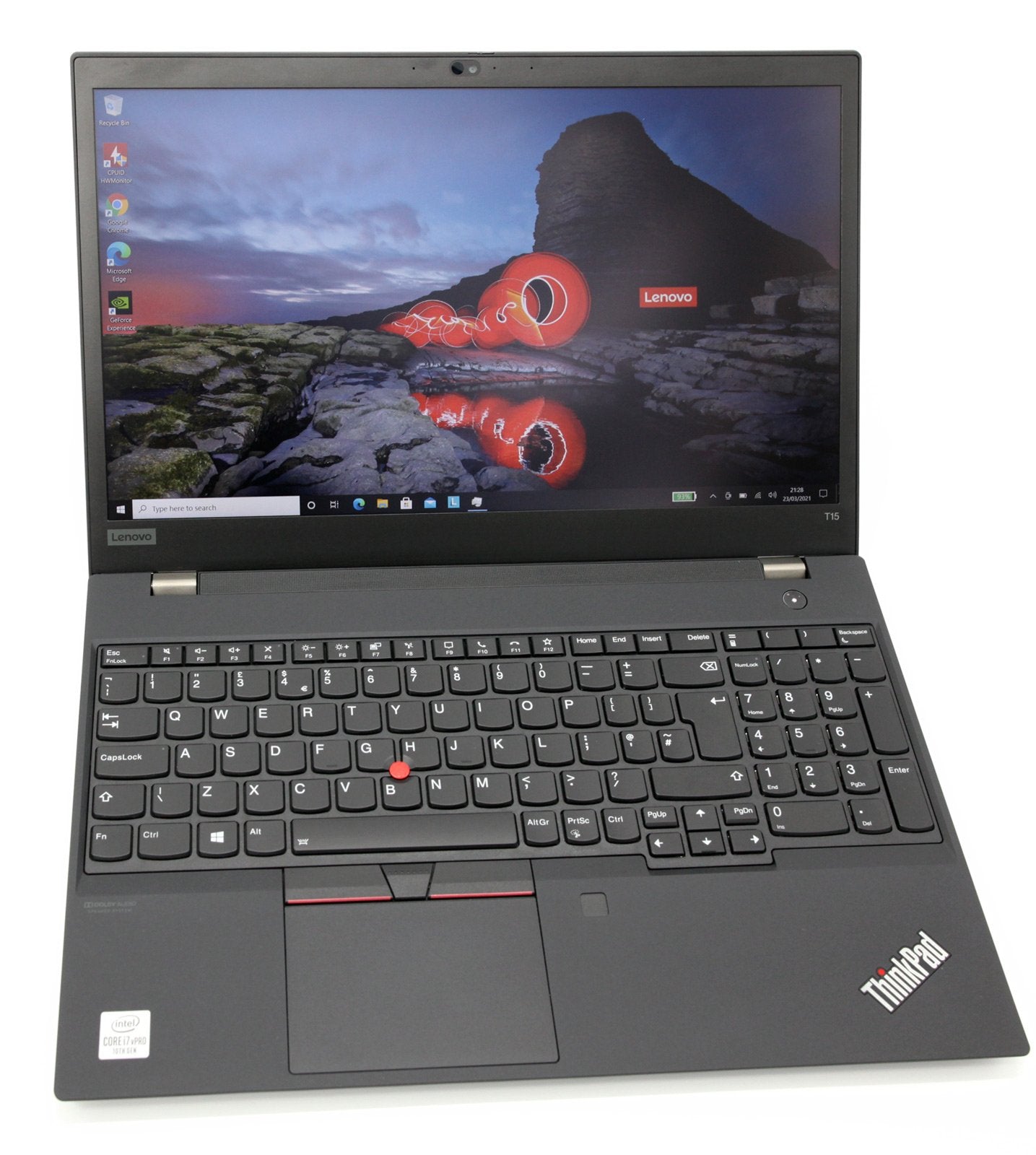 Lenovo ThinkPad T15 Touch Laptop: 10th Gen Core i7, NVIDIA, 512GB 16GB, Warranty - CruiseTech