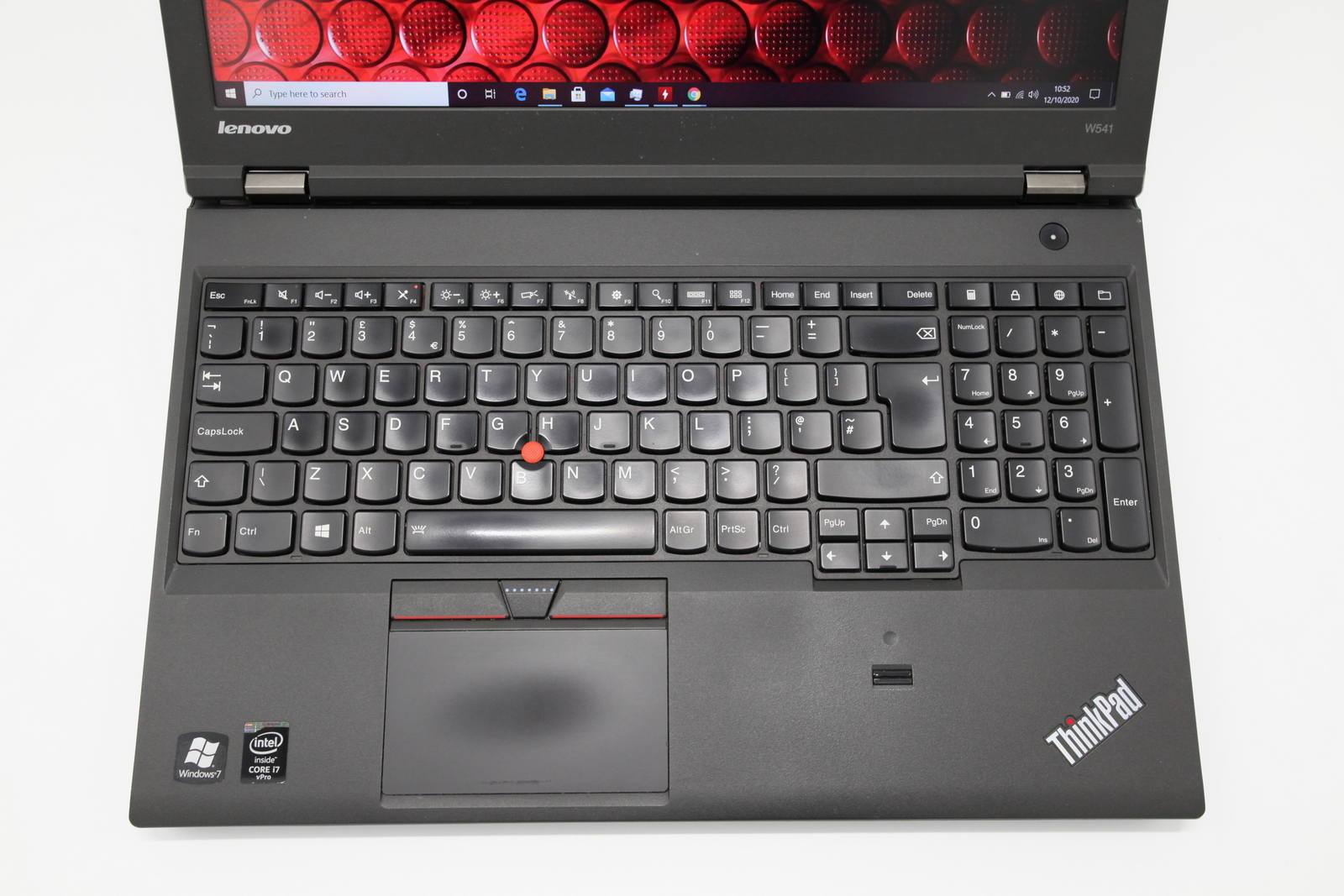Lenovo ThinkPad W541 15.6" Laptop: Core i7, 12GB RAM, 240GB SSD, K2100M VAT - CruiseTech