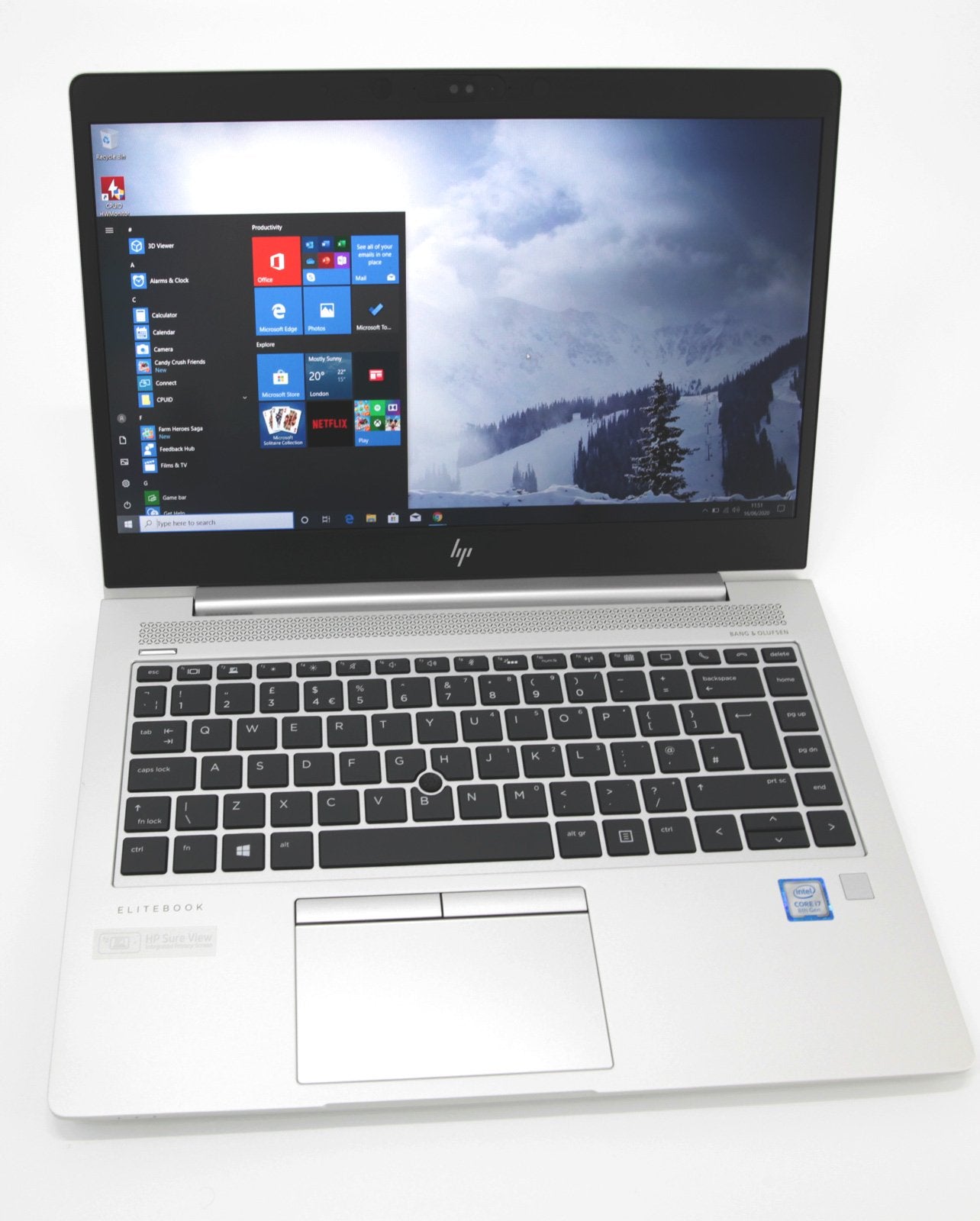 HP EliteBook 840 G5 14" Laptop: Core i7-8550U, 16GB RAM, 512GB SSD Warranty - CruiseTech