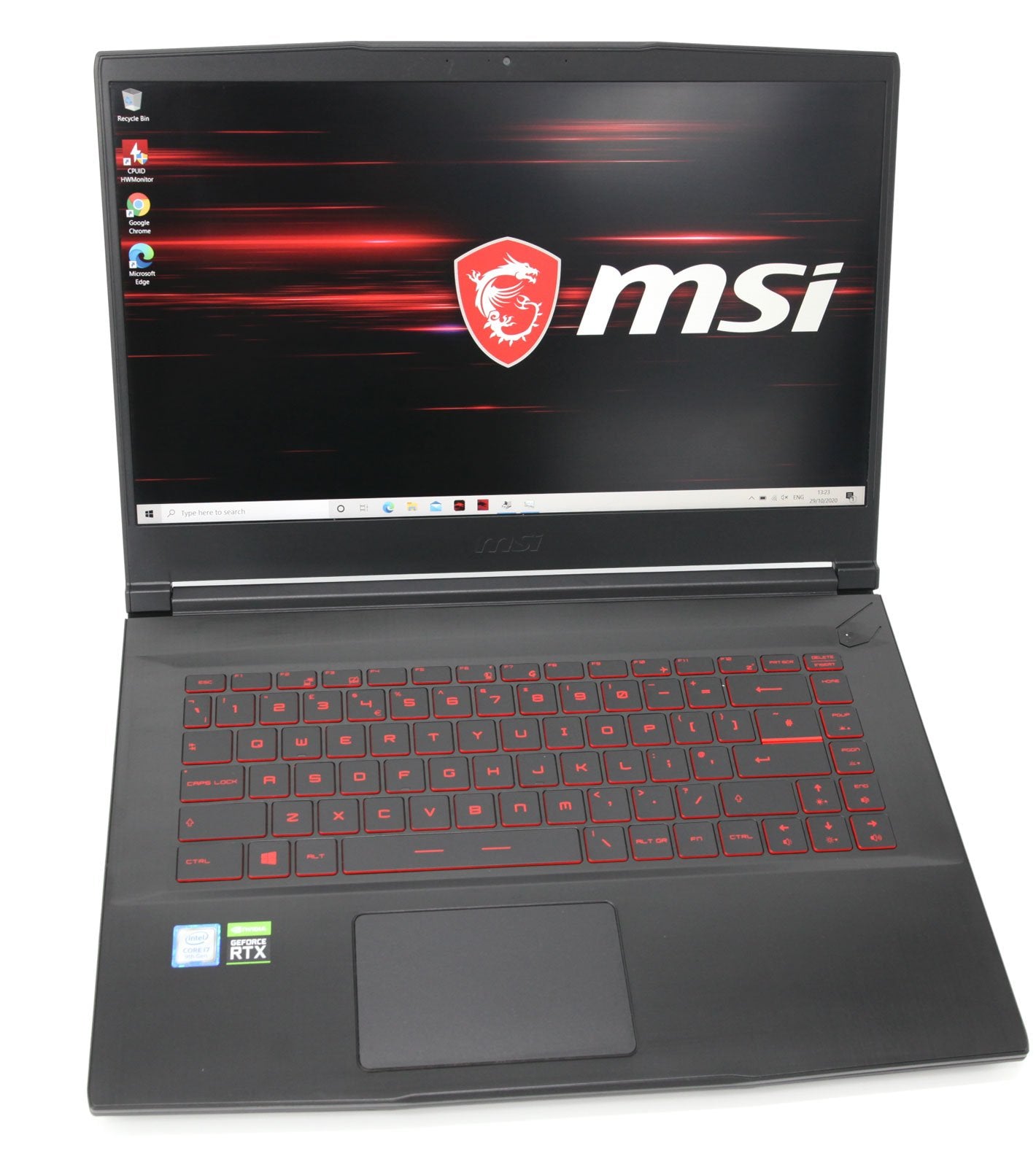 MSI GF65 15.6" Gaming Laptop: RTX 2060, i7-9750H, 8GB RAM, 256GB SSD - CruiseTech