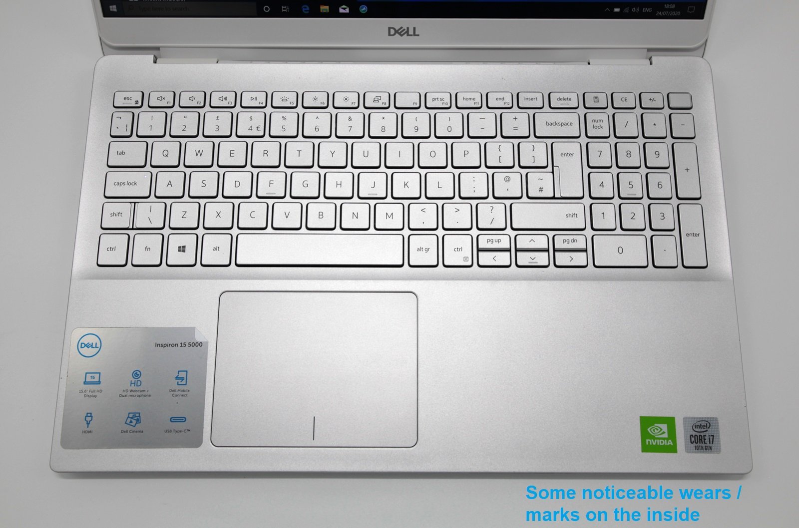 Dell Inspiron 5590 Laptop; i7-10510U, 8GB RAM, 512GB SSD, Nvidia MX250 - CruiseTech