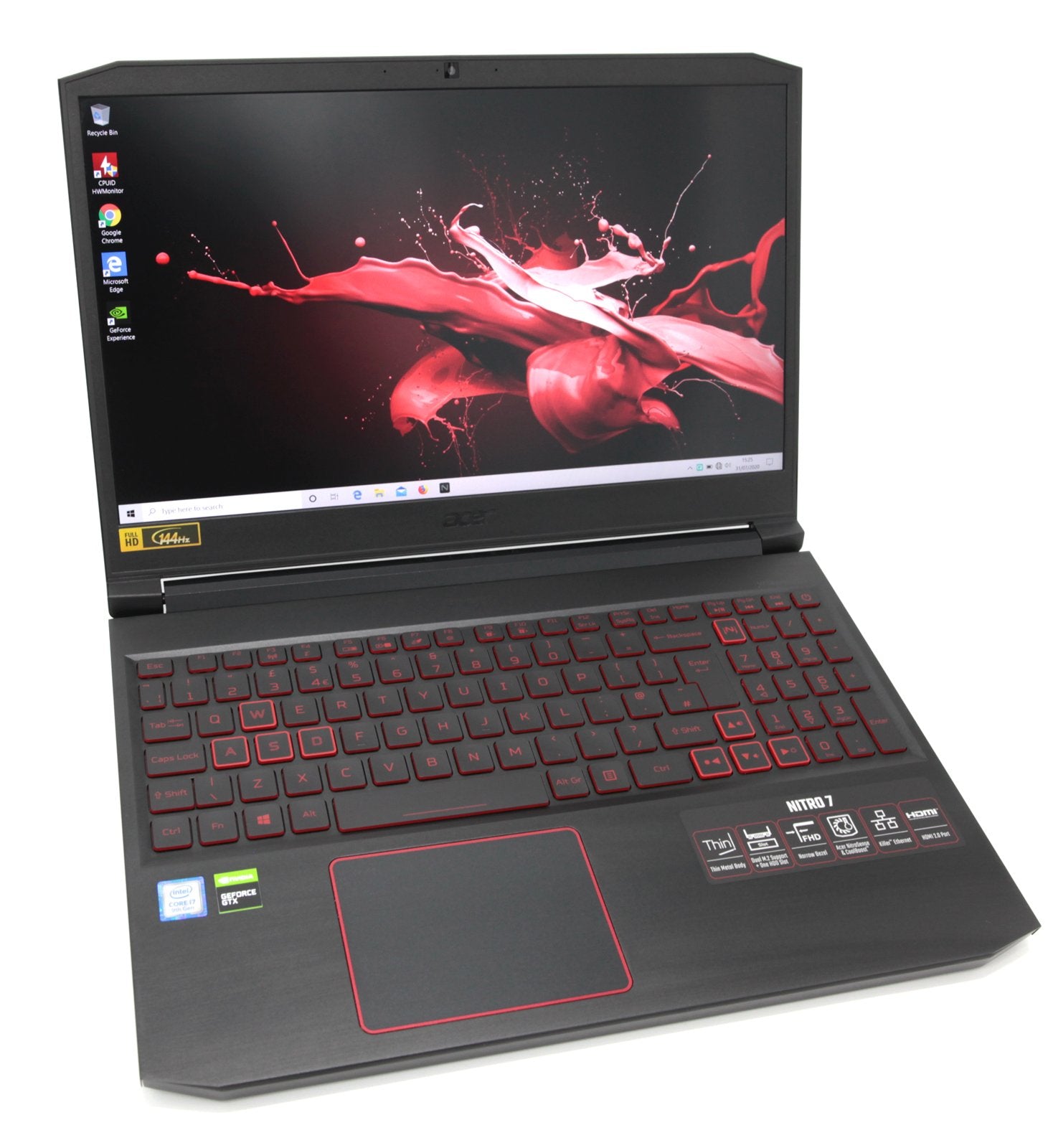 Acer Nitro 7 Gaming Laptop: 15.6" Core i7 9750H, 8GB RAM, 512GB SSD, GTX 1660TI - CruiseTech
