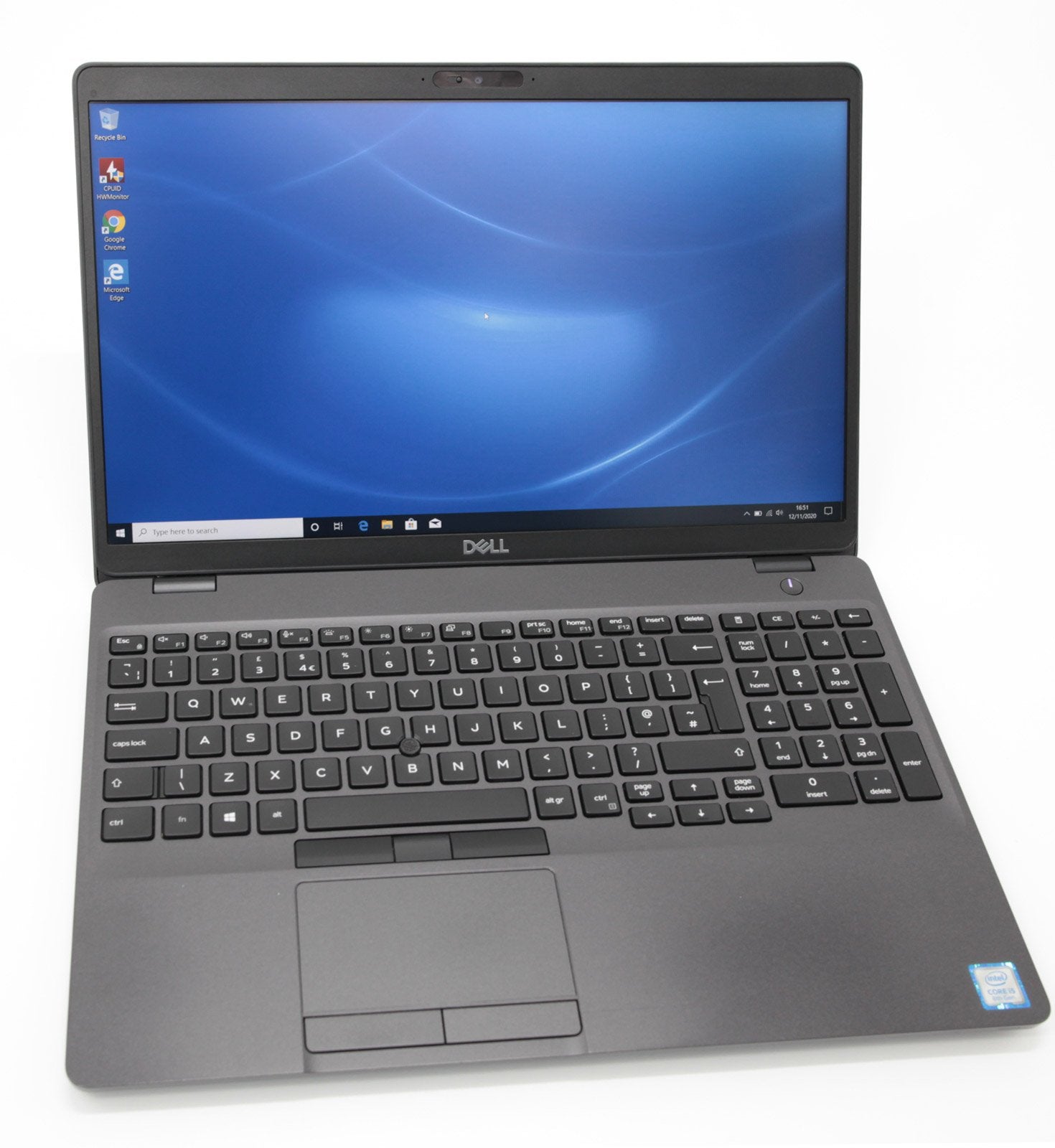 Dell Latitude 5500 Laptop: Core i5 8th Gen, 256GB SSD, 12GB