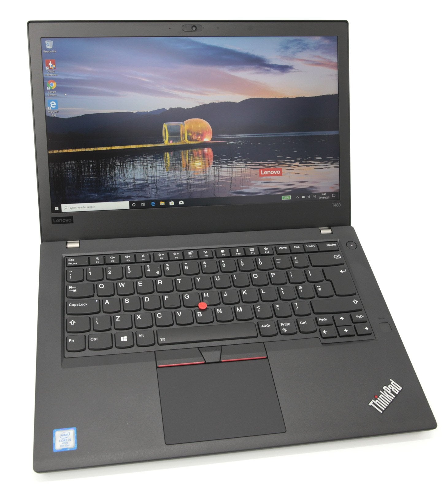 Lenovo Thinkpad T480 14" Laptop: i5 8th Gen, 16GB RAM, 256GB, Warranty VAT - CruiseTech