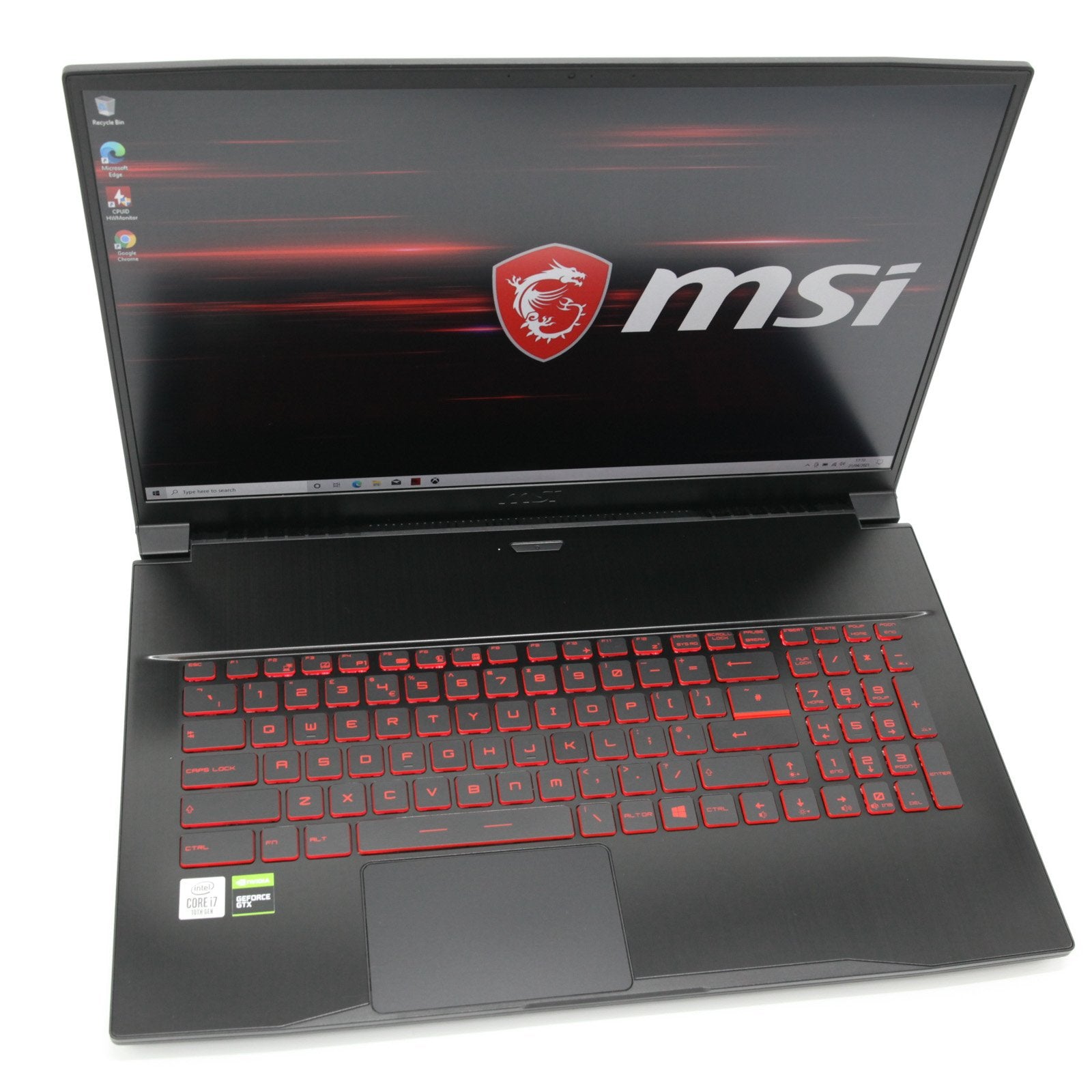 MSI GF75 17.3" 144Hz Gaming Laptop: GTX 1660 Ti i7-10750H 8GB RAM, 512GB SSD VAT - CruiseTech