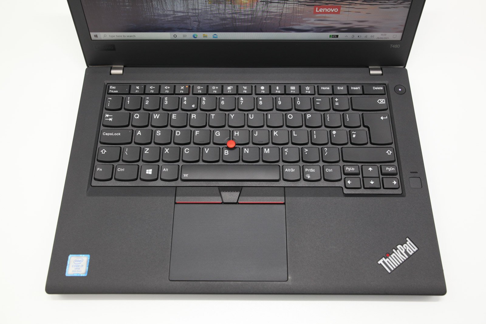Lenovo ThinkPad T480 Touch Laptop: Core i7-8650U, 16GB RAM, 256GB, Warranty, VAT - CruiseTech