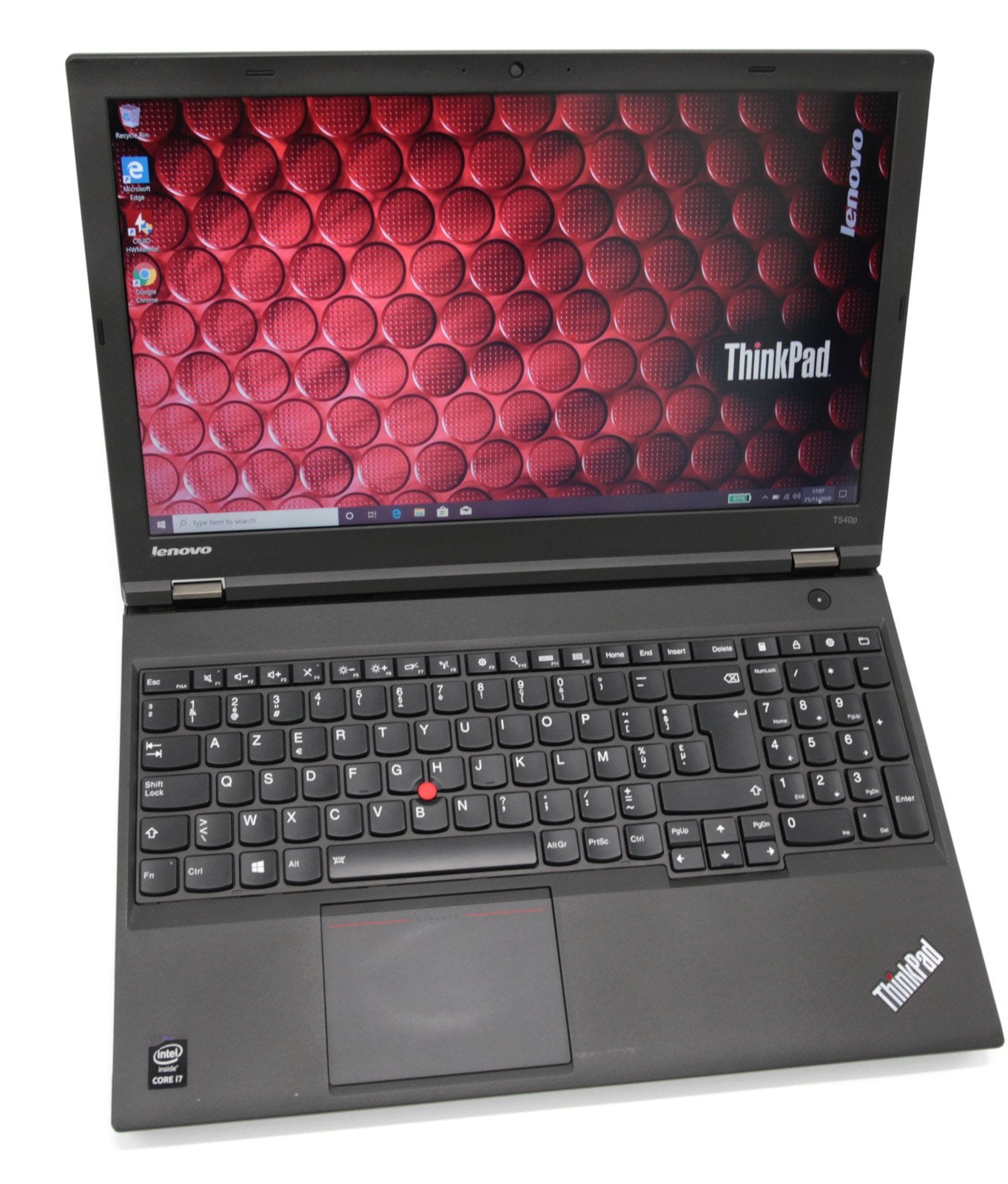 Lenovo T540P 15.6" Laptop: Core i7-4810MQ, 16GB, 240GB SSD, VAT, AZERTY Key - CruiseTech