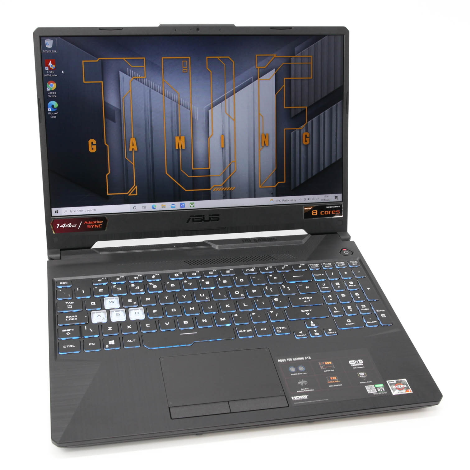 ASUS TUF Dash A15 15.6" Gaming Laptop: Ryzen 7 5800H, RTX 3070, 16GB RAM, 512GB - CruiseTech