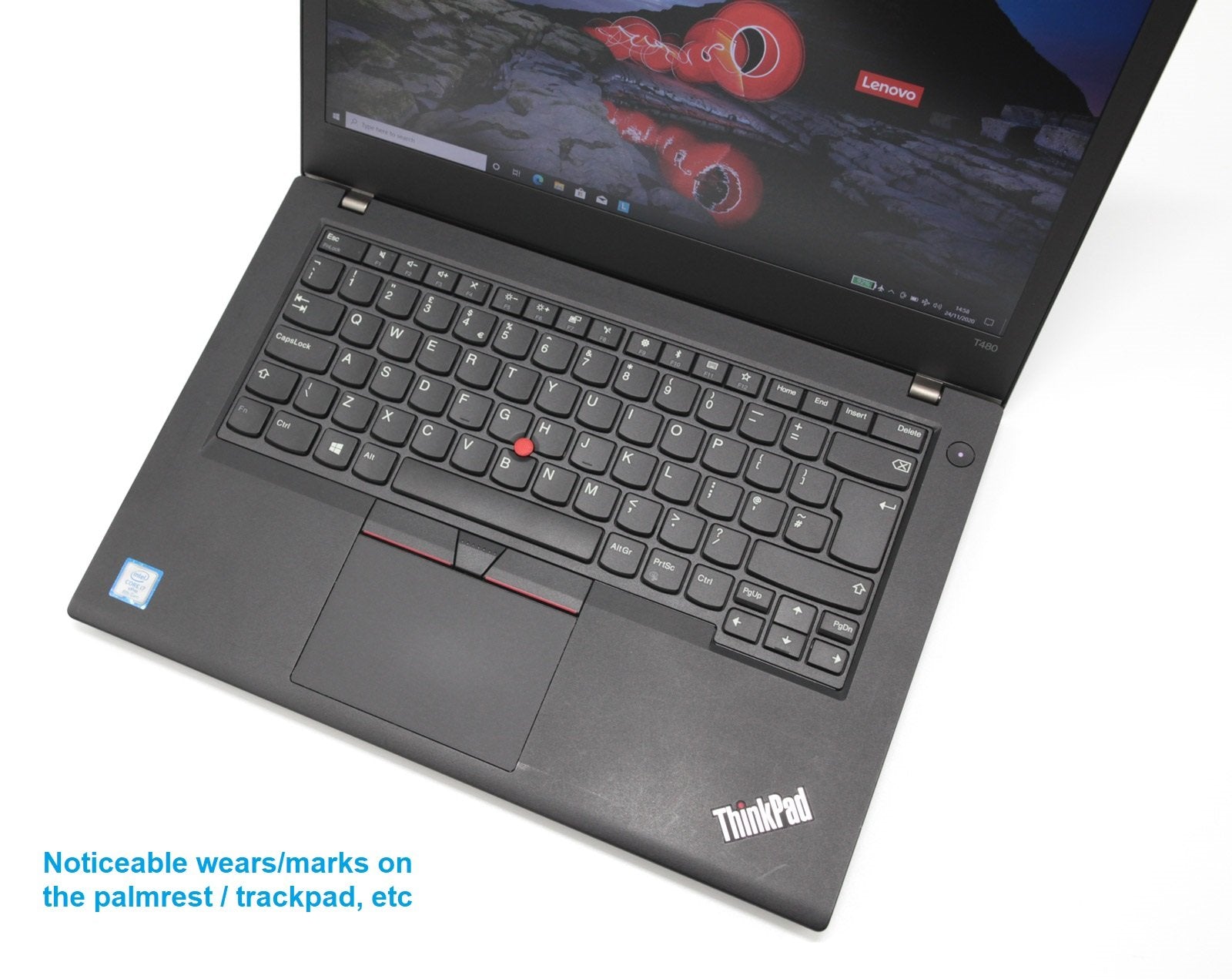 Lenovo Thinkpad T480 14" Laptop: Core i7 upto 4.2Ghz 16GB, 512GB Warranty - CruiseTech