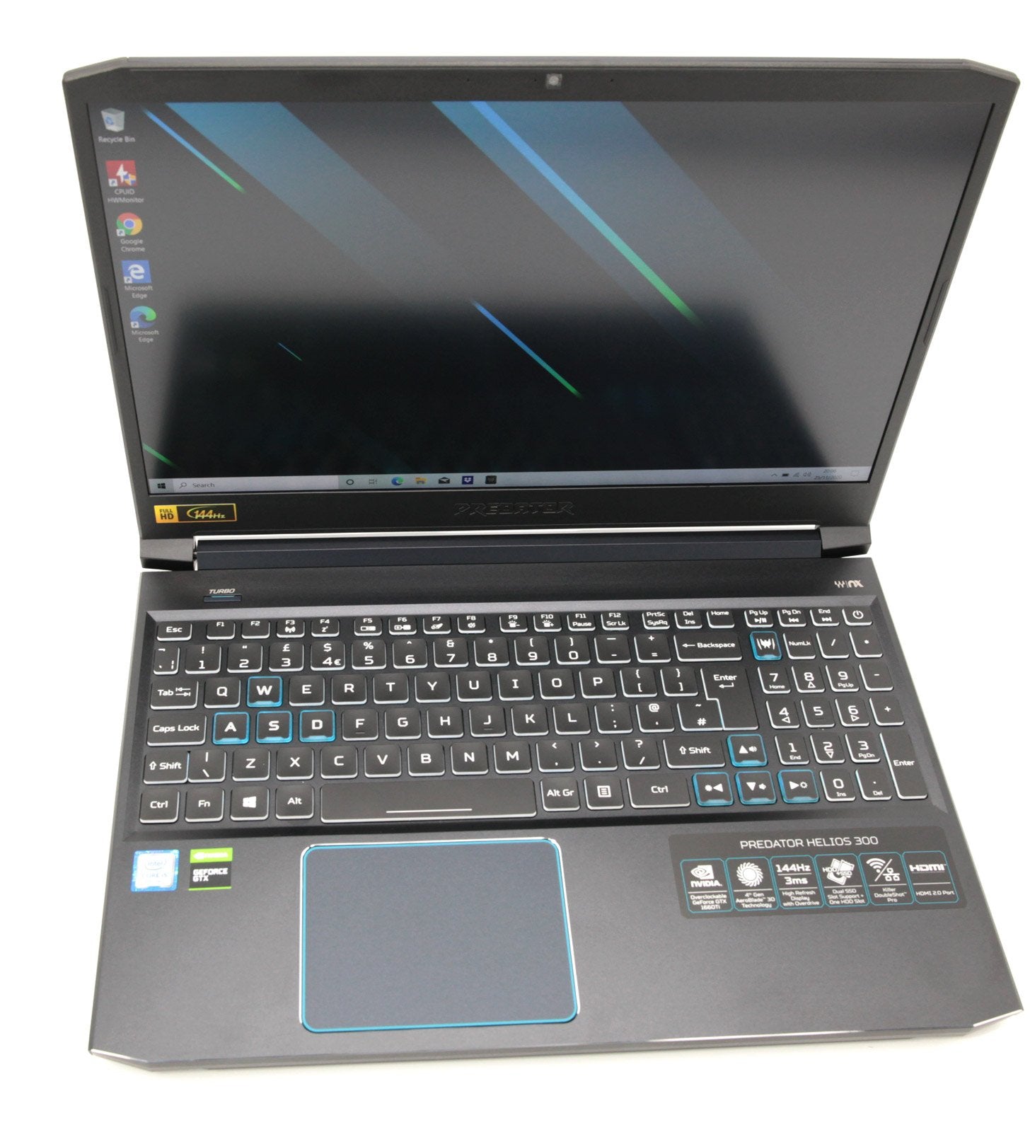 Acer Helios 15.6" Gaming Laptop: Core i5-9300H, GTX 1660 Ti, 8GB RAM, 256GB+1TB - CruiseTech
