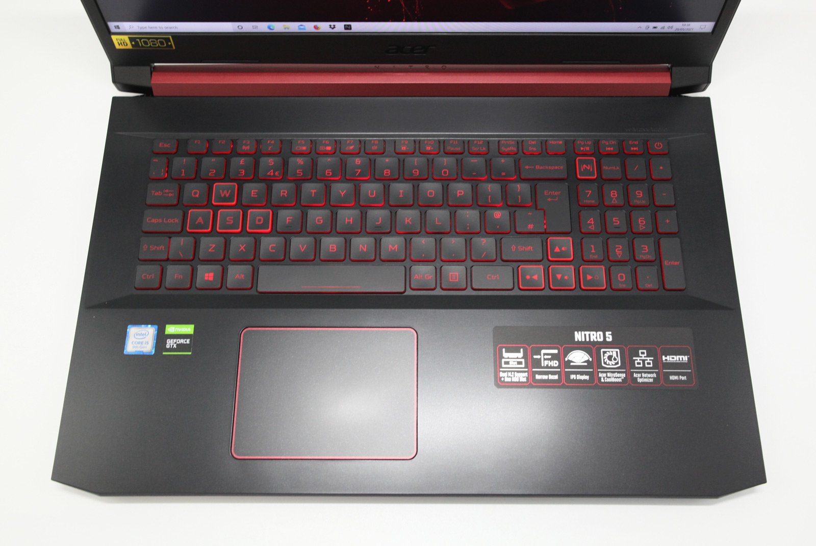 Acer Nitro 5 17.3" Gaming Laptop: 9th Gen i5, 8GB RAM, 4GB GTX 1650, 256GB SSD - CruiseTech