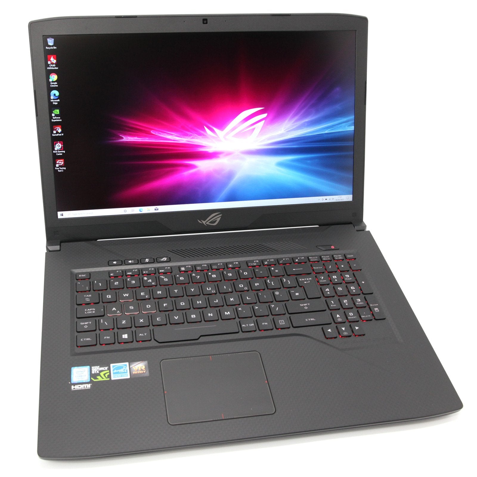 ASUS ROG GL703V 17" Gaming Laptop: 256GB+1TB, GTX 1060, Core i7-7700H, 16GB RAM - CruiseTech